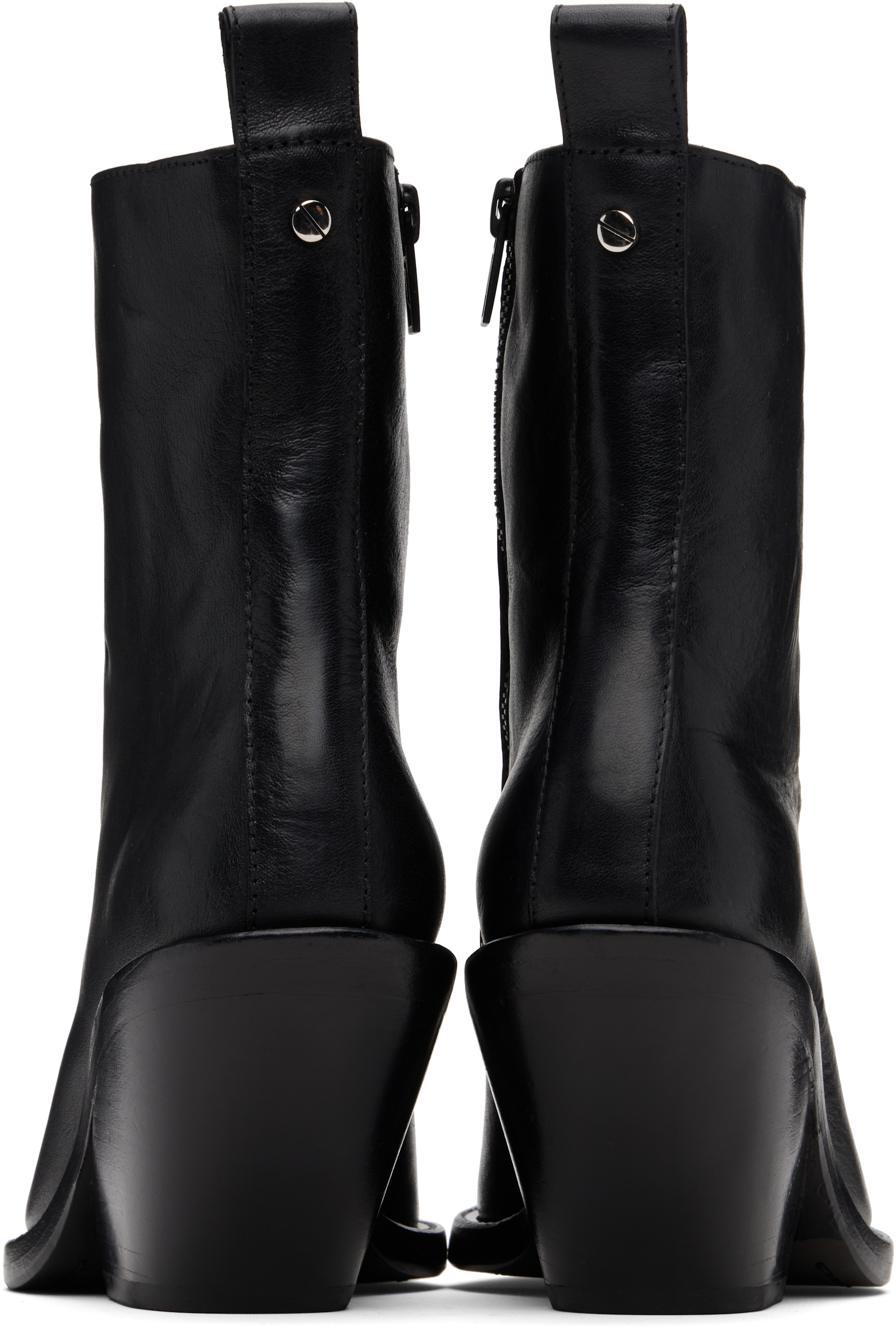 Ann Demeulemeester - Bottines Larisa noires