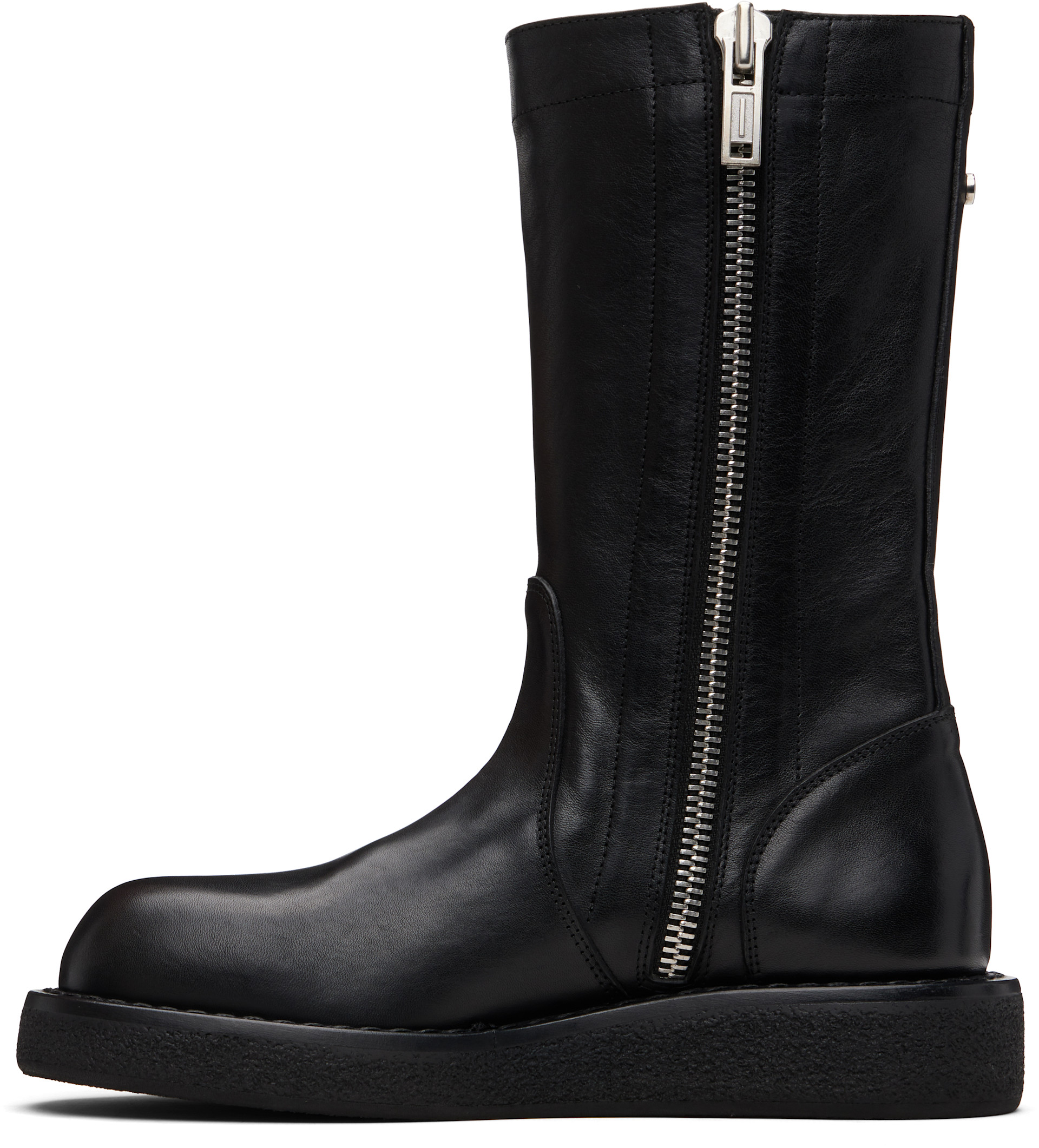 Ann Demeulemeester - Bottes Kasi noires
