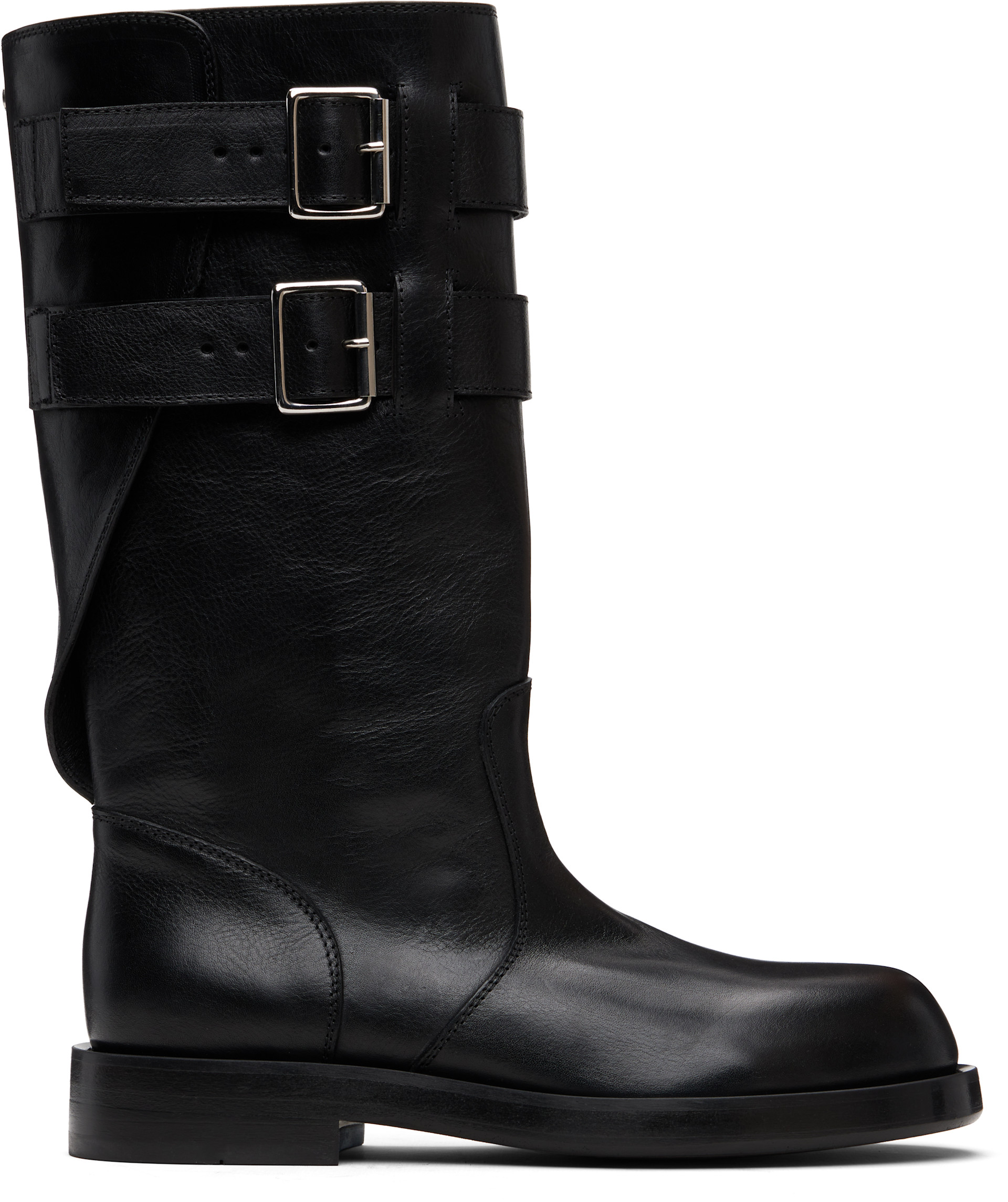 Ann Demeulemeester - Bottes Osmo noires