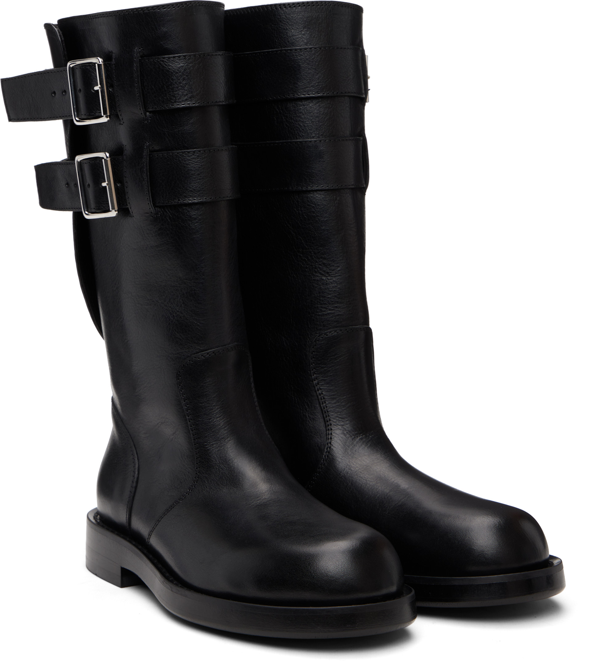 Ann Demeulemeester - Bottes Osmo noires
