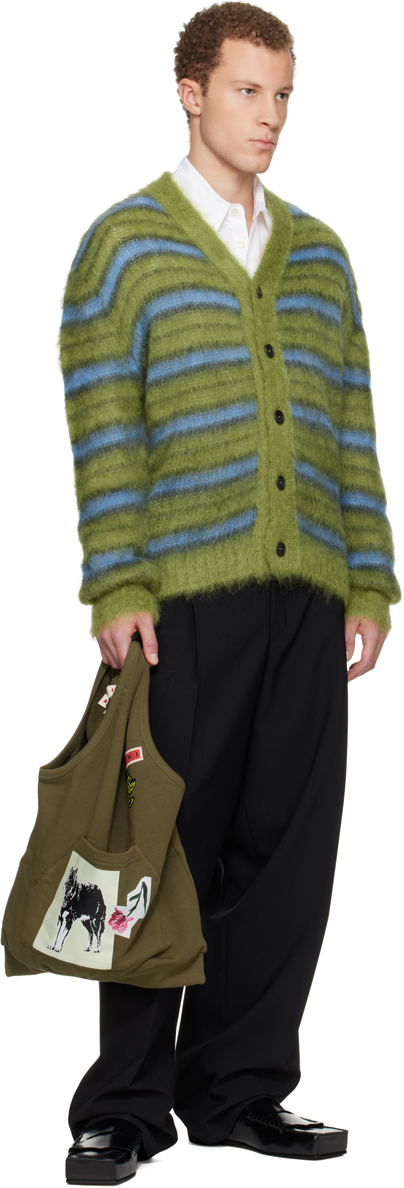 MARNI 22aw ステッチデザインロゴニット MARNI(マルニ)Kids & Junior ブランドロゴニット | SHIFFON公式通販