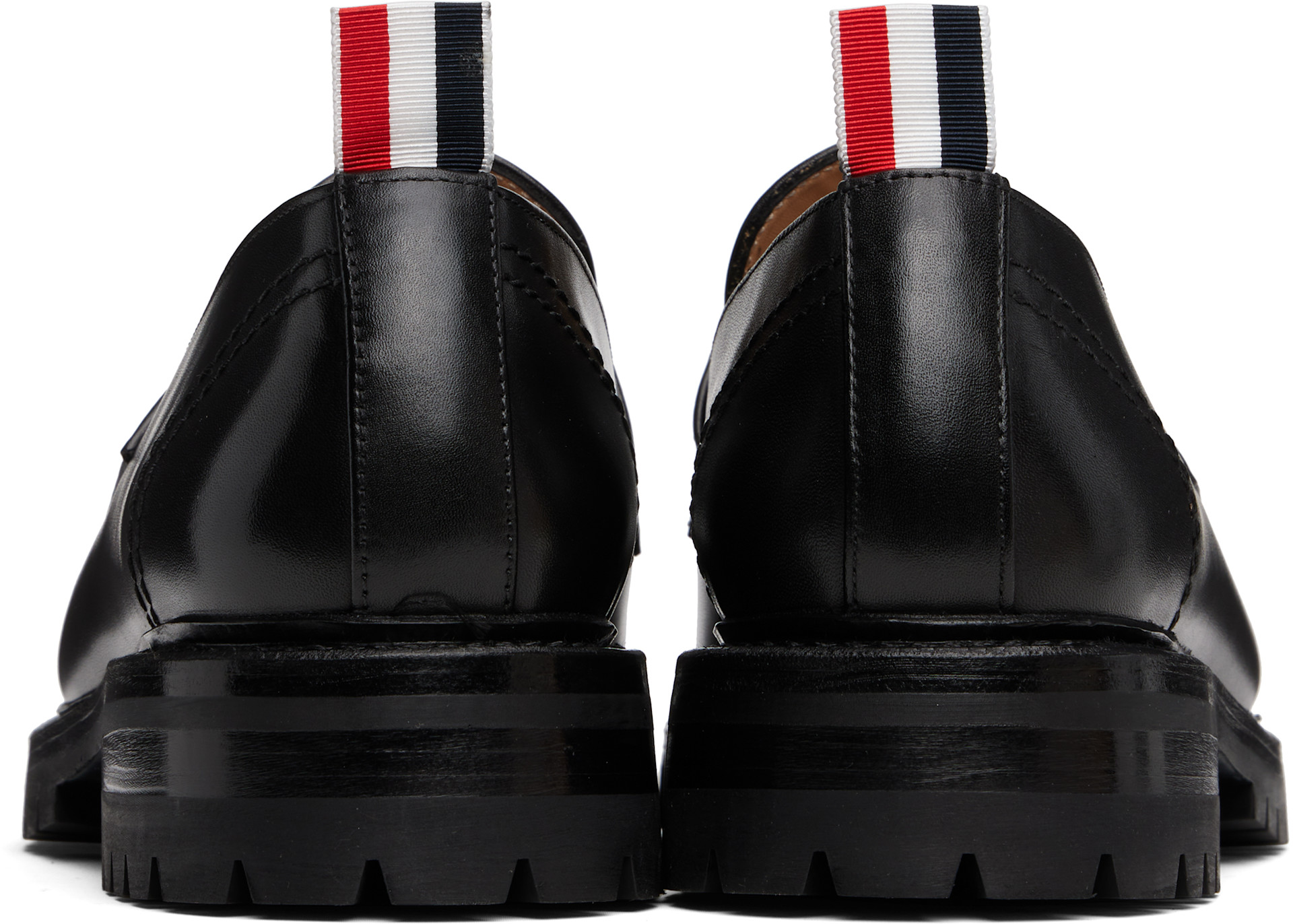 Thom Browne - Flâneurs à plastron noirs