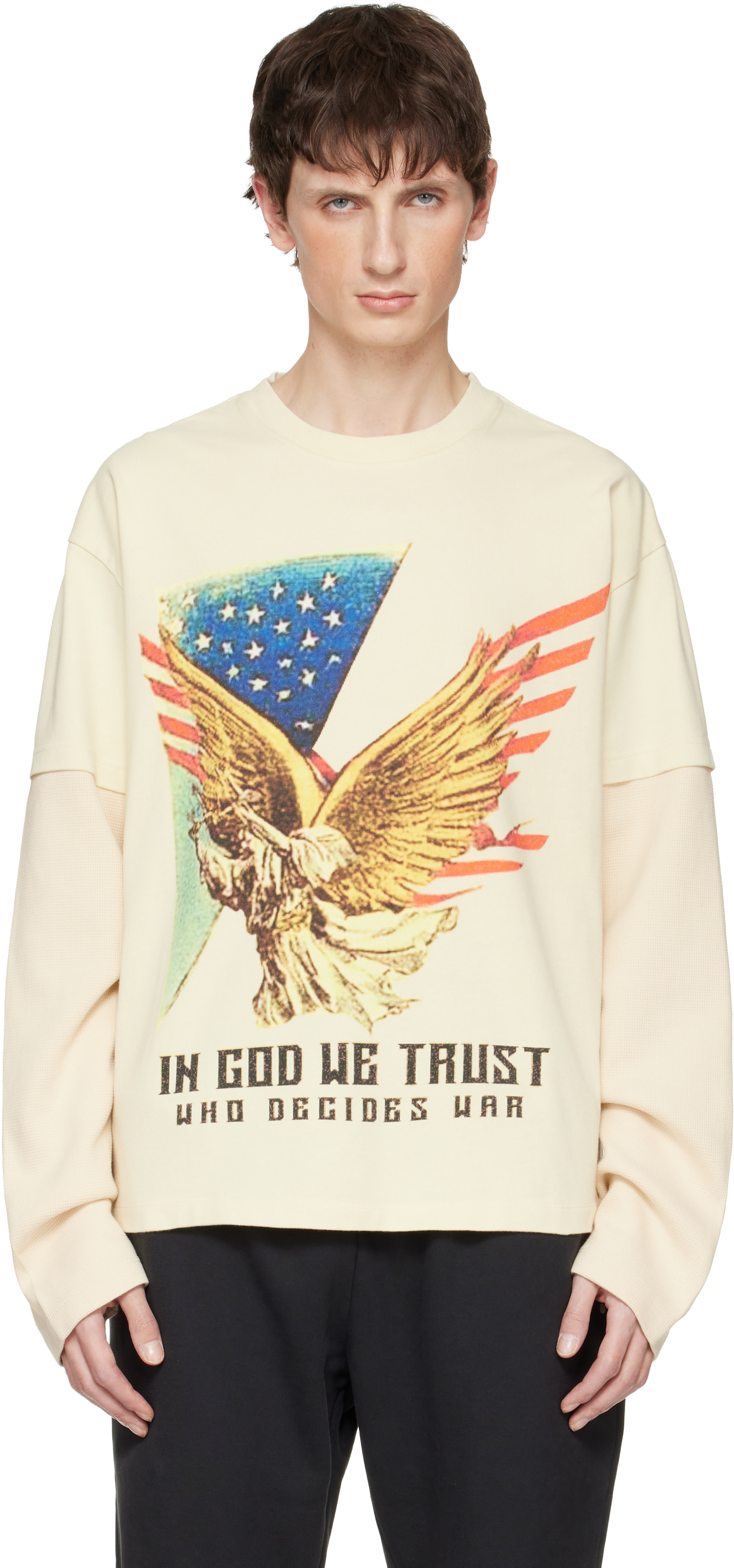 Who Decides War: Off-White IGWT Jersey T-shirt | SSENSE Puerto Rico