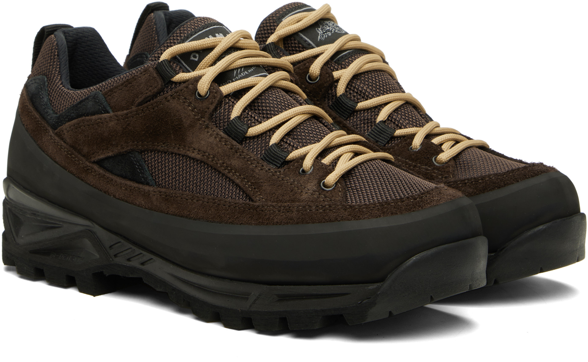 GRUDGE デモテープ　GISM ジャパコア Diemme: Brown Grappa Hiker Sneakers | SSENSE