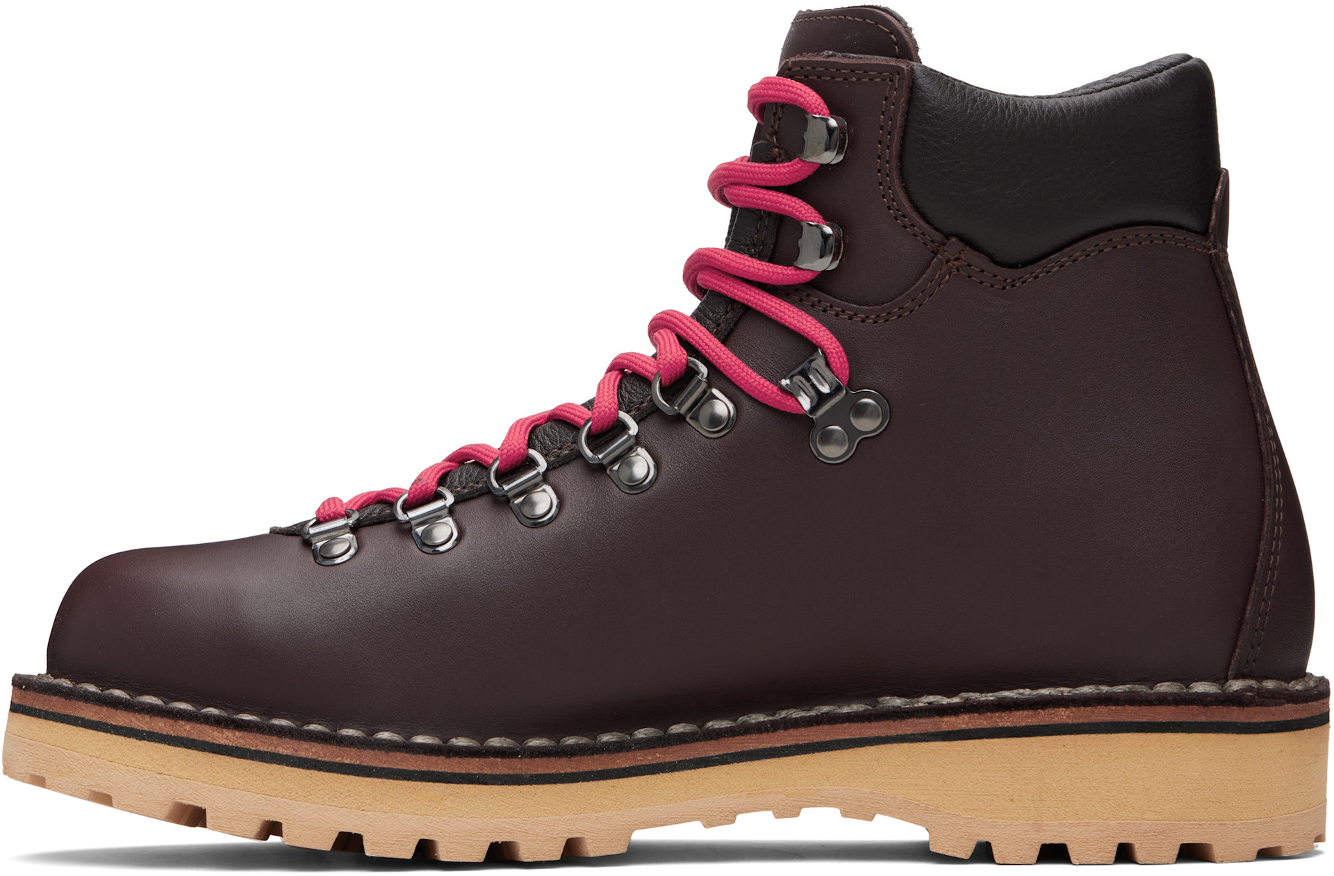 DIEMME Roccia Vet マウンテンブーツ レザー ブラウンイタリア製 Diemme: Brown Roccia Vet Boots | SSENSE