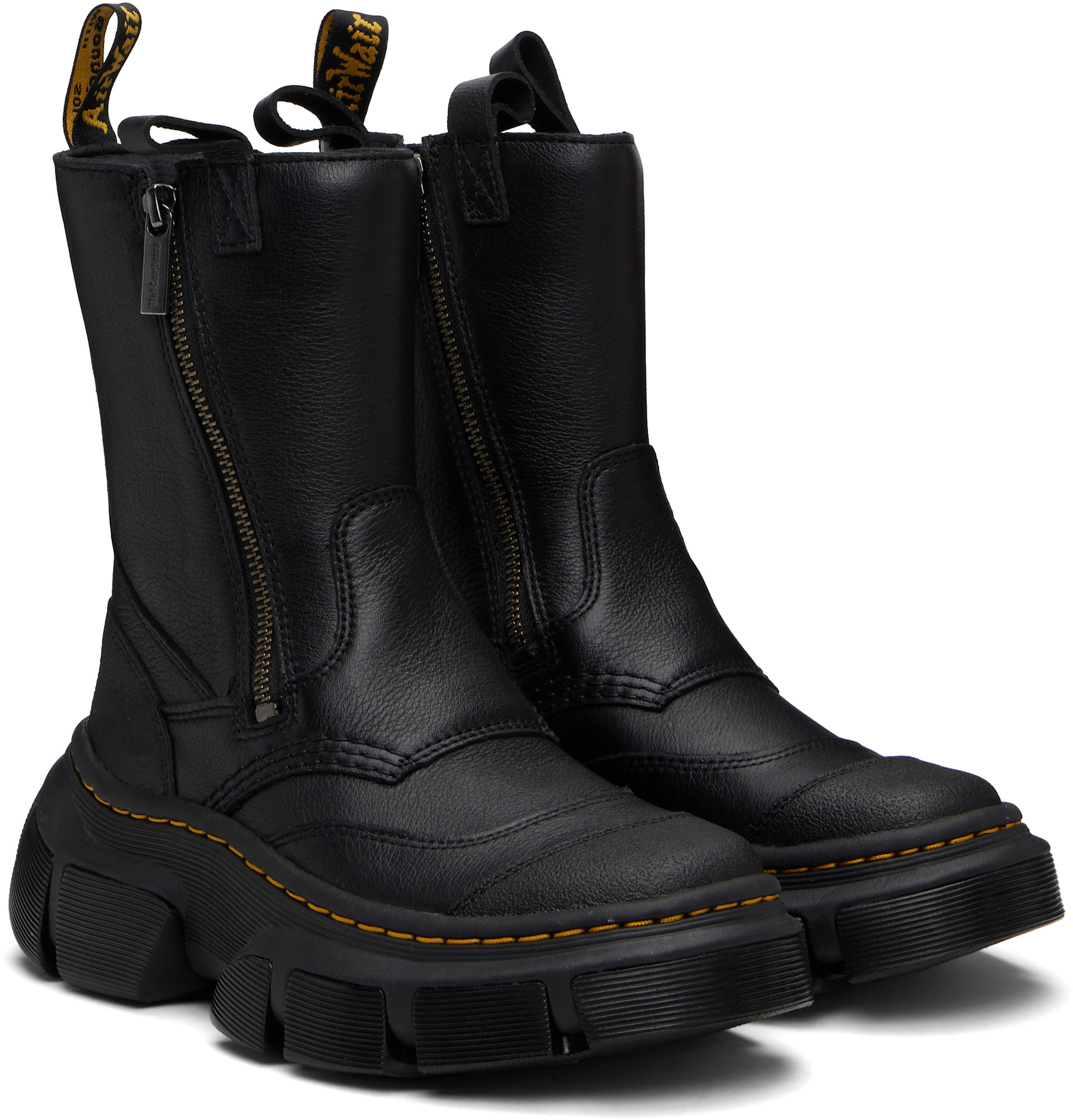Dr. Martens: Black DMXL Rigger Boots | SSENSE
