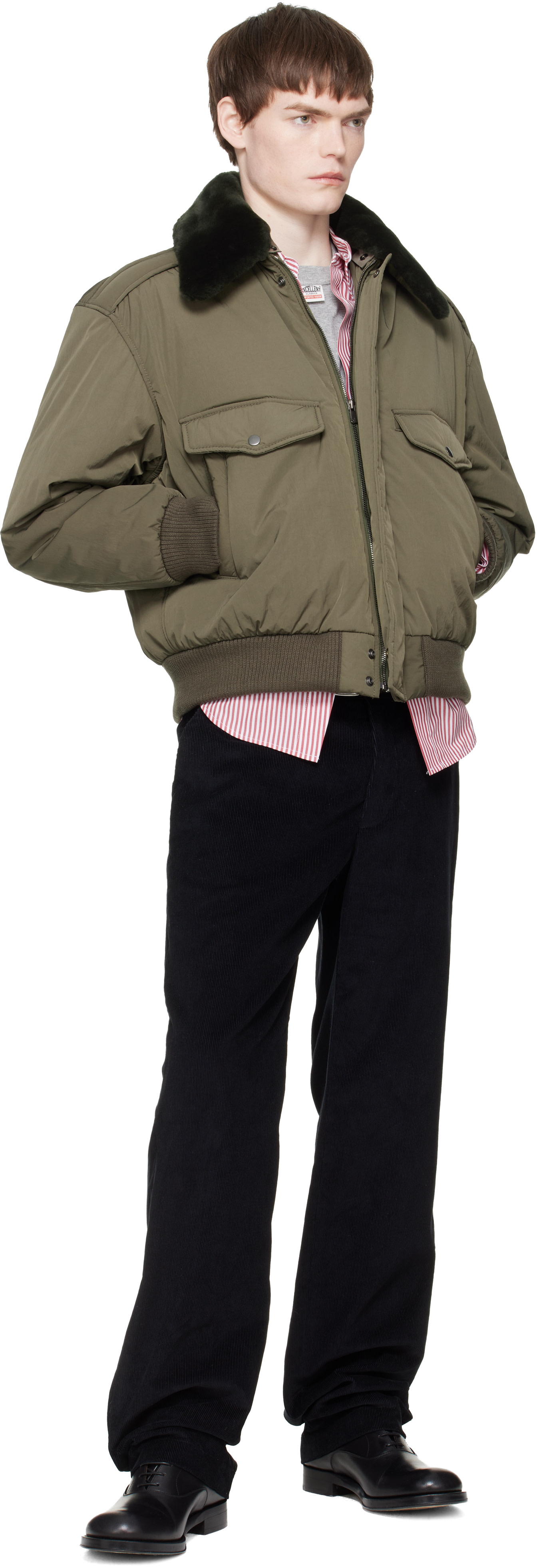 【human woman】 カーキ ボンバージャケット HUMAN MADE 22SS BOMBER JACKET サイズXL ヒューマン メイド ボンバー