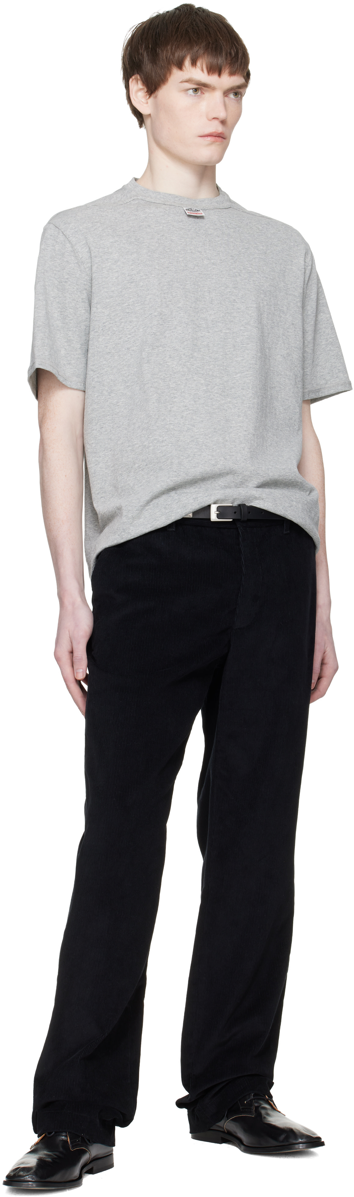 Commission - Pantalon noir à taille basse
