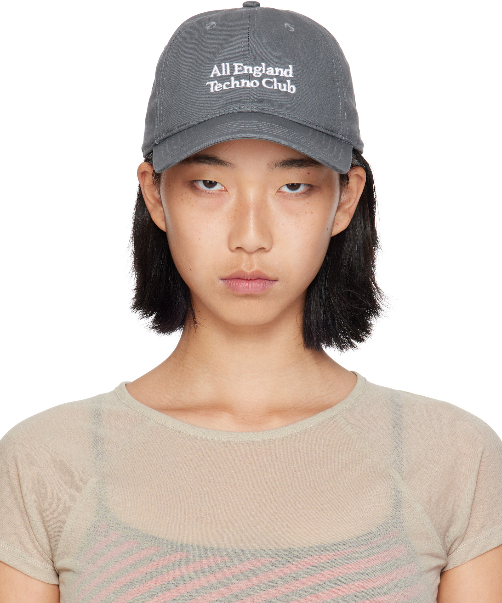 IDEA - Casquette 'All England Techno Club' grise