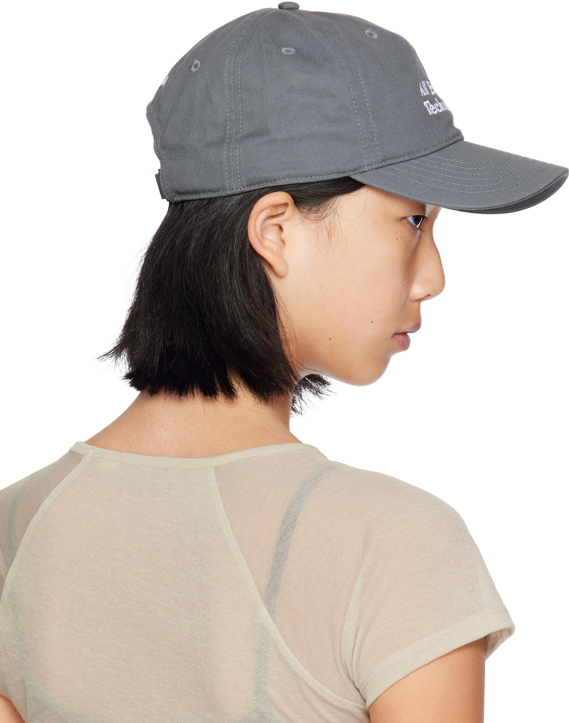 IDEA - Casquette 'All England Techno Club' grise