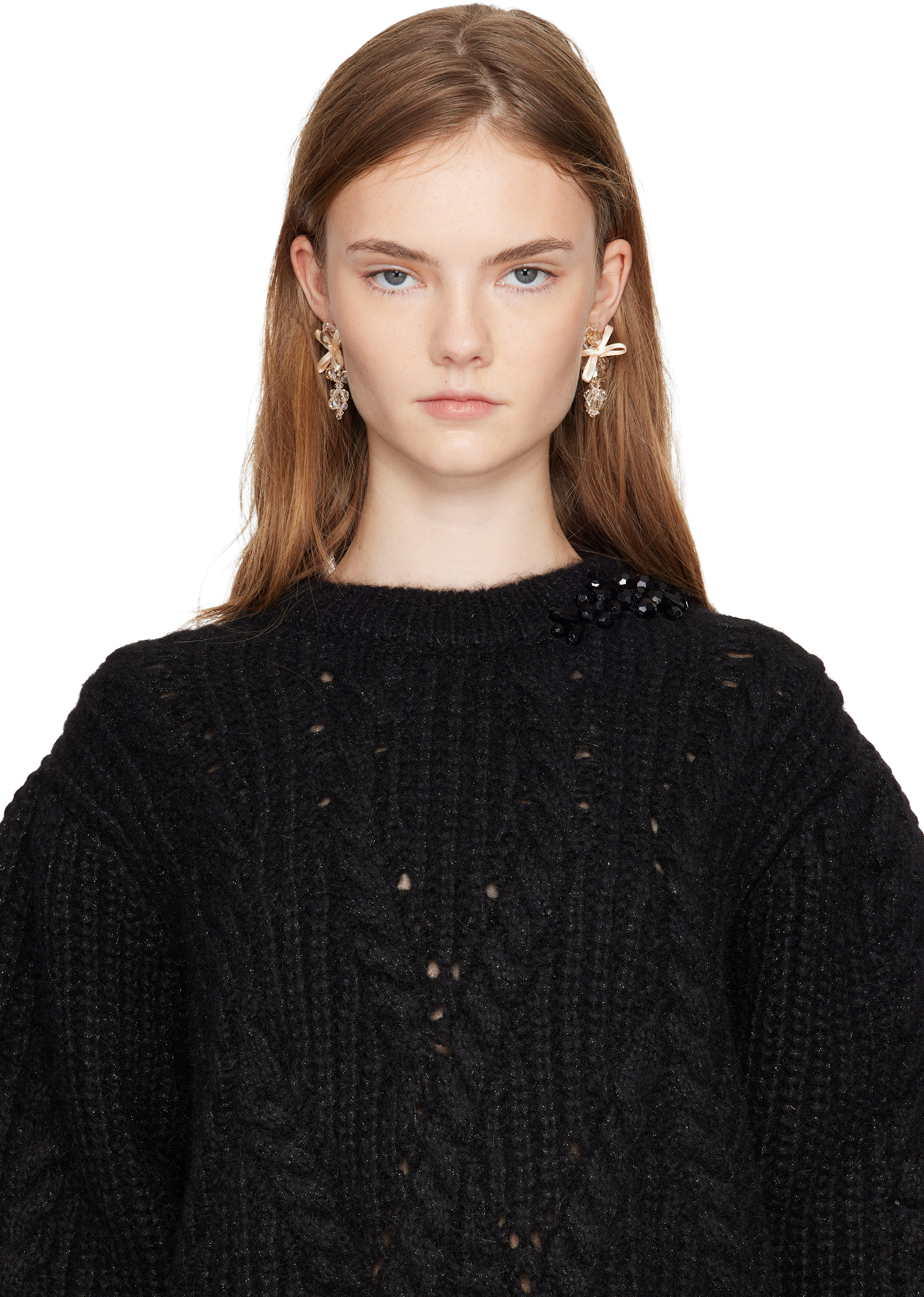 Simone Rocha - Boucles d'oreilles à petite boucle