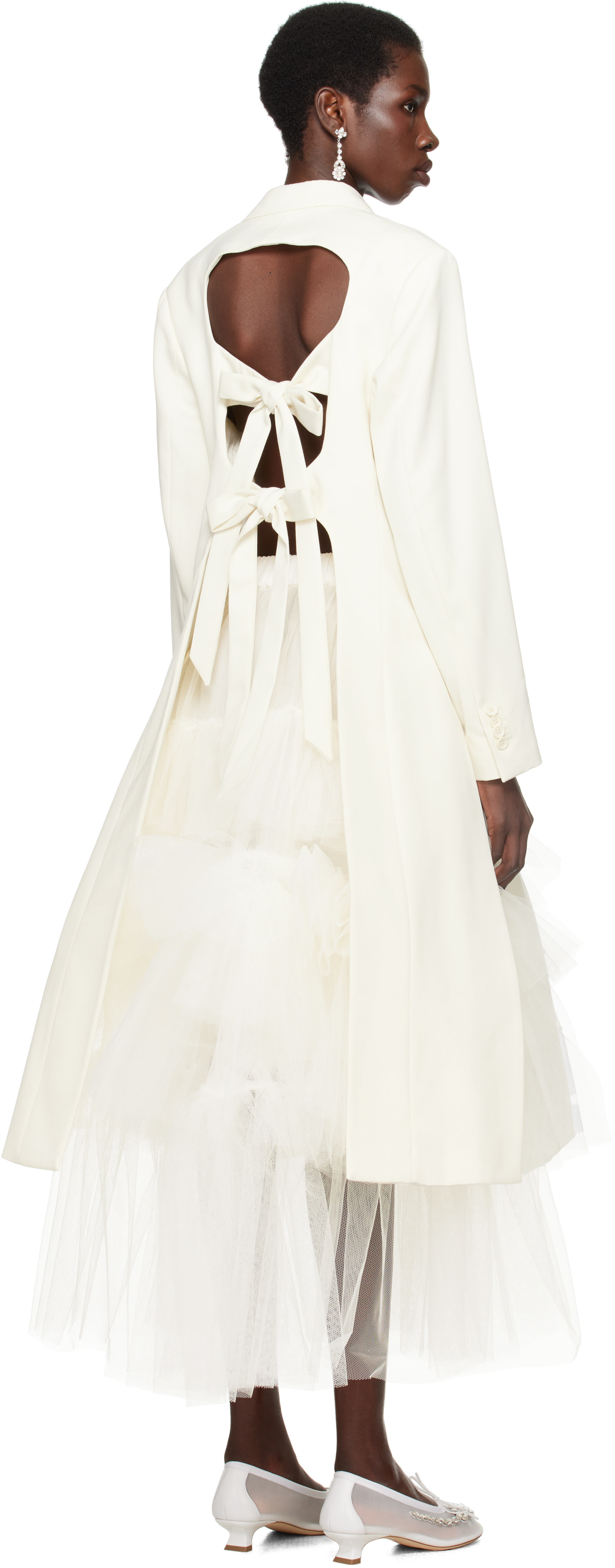 Simone Rocha: SSENSE限定 Bridalカプセルコレクション Cut-Out Bow