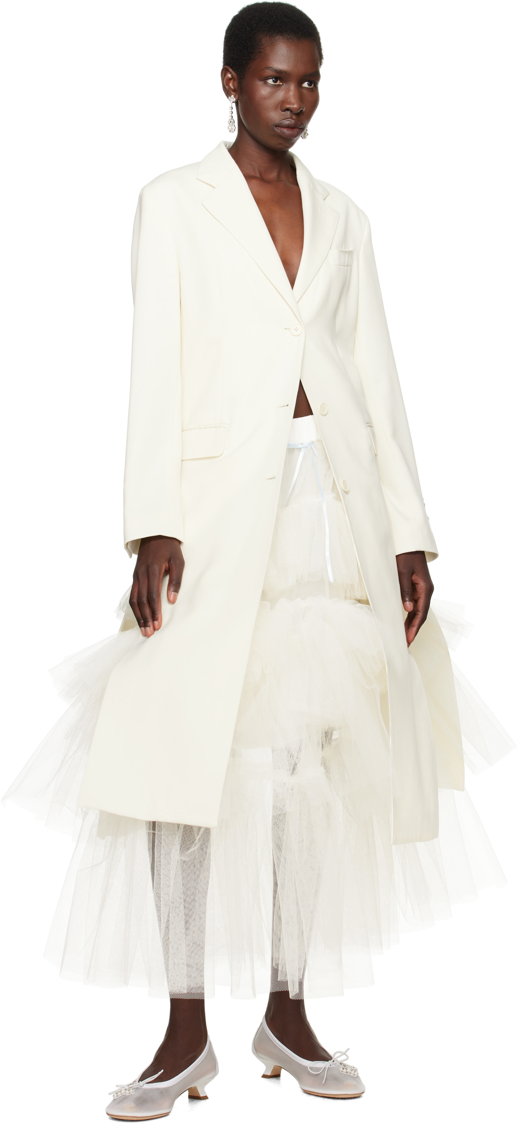 Simone Rocha: SSENSE Exclusive Bridal Capsule Embellished Flower