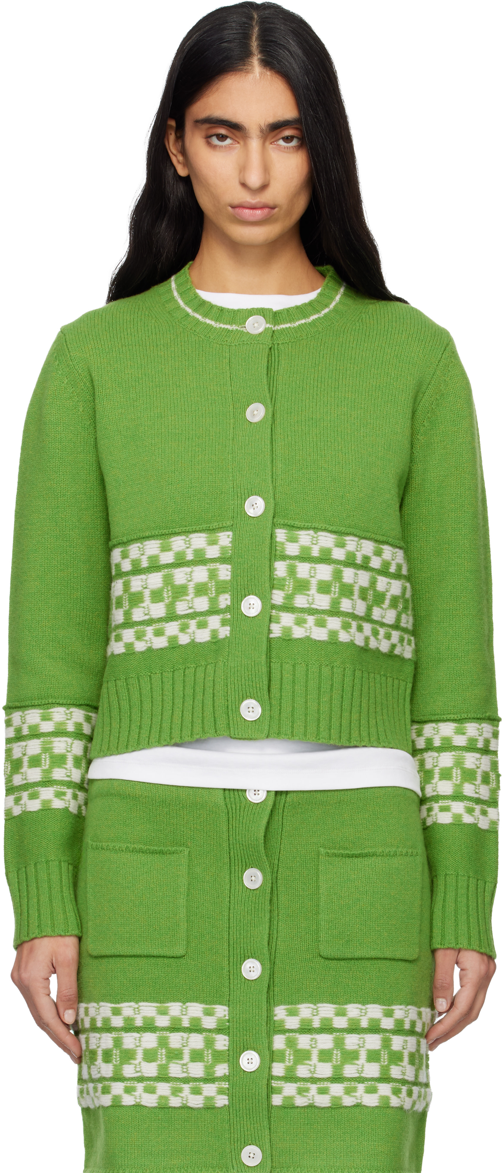 B.B. Wallace - Cardigan Hepworth vert