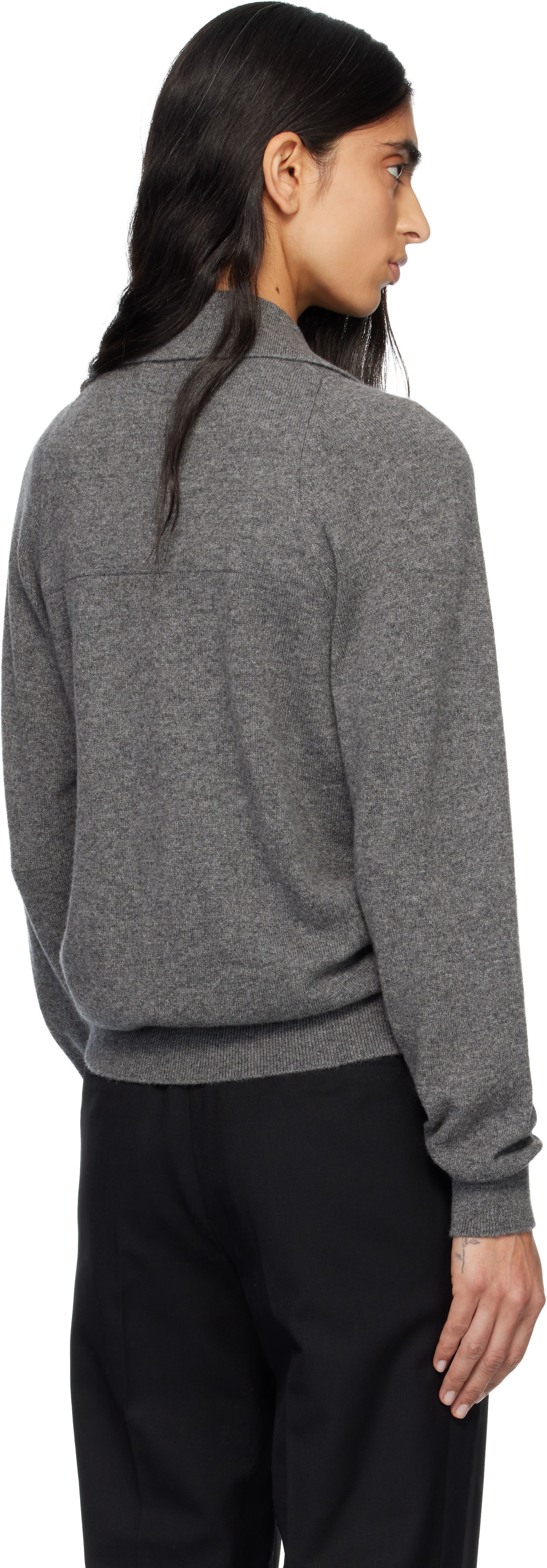 B.B. Wallace - Cardigan Kruger gris