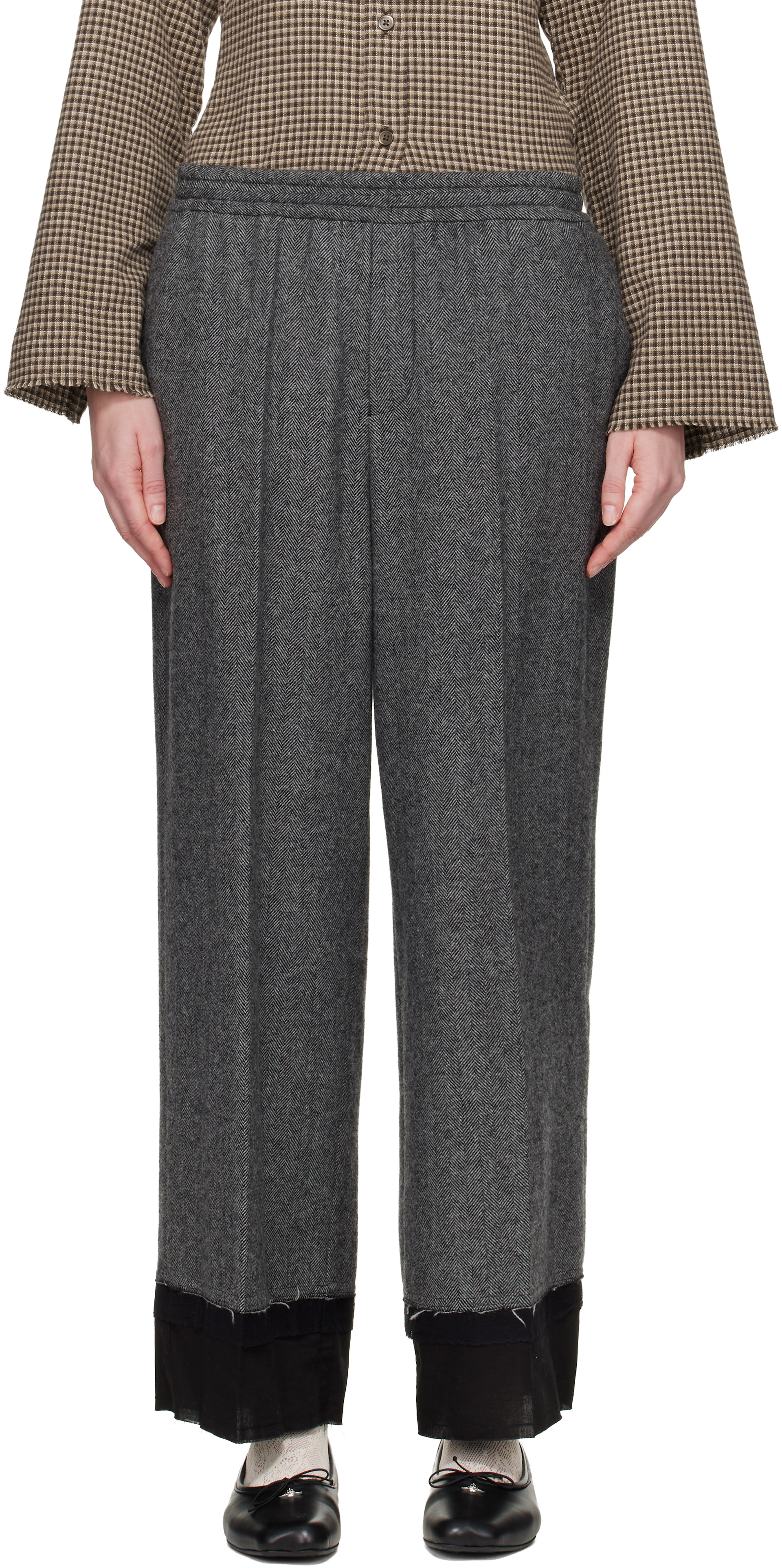 UNDERCOVER - Pantalon UP2E1507 gris