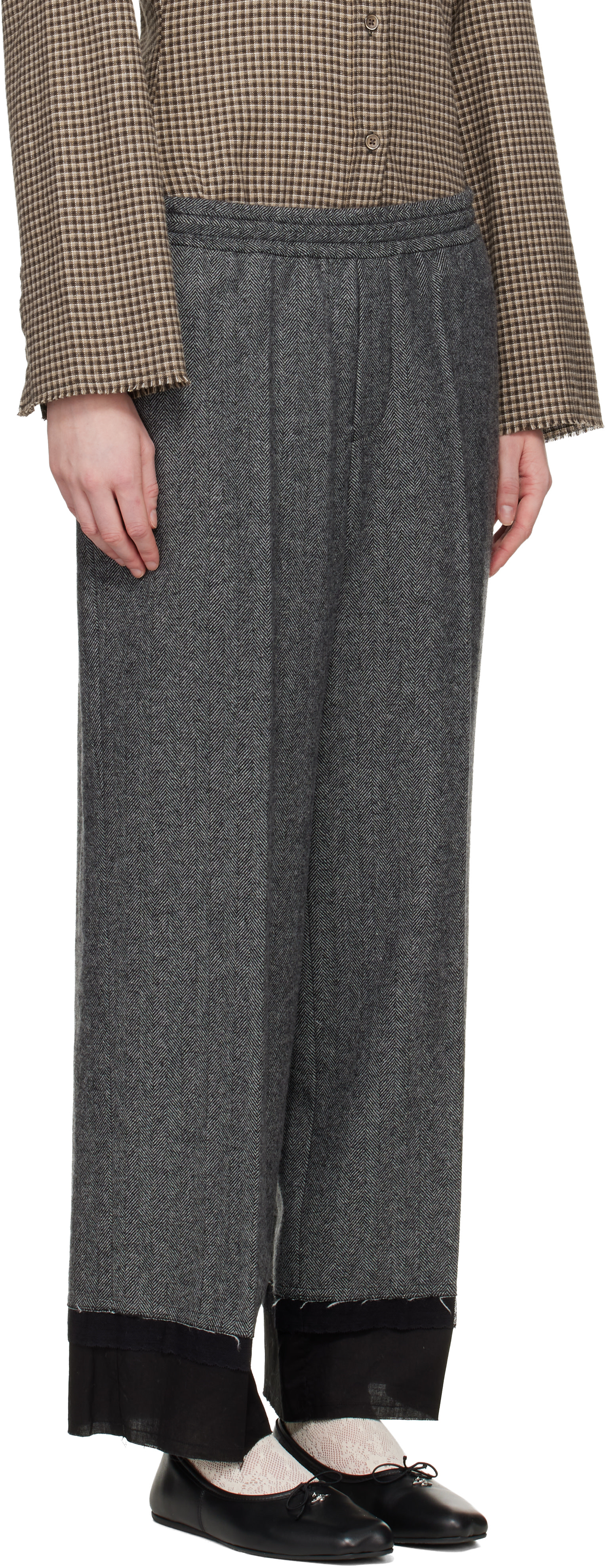 UNDERCOVER - Pantalon UP2E1507 gris