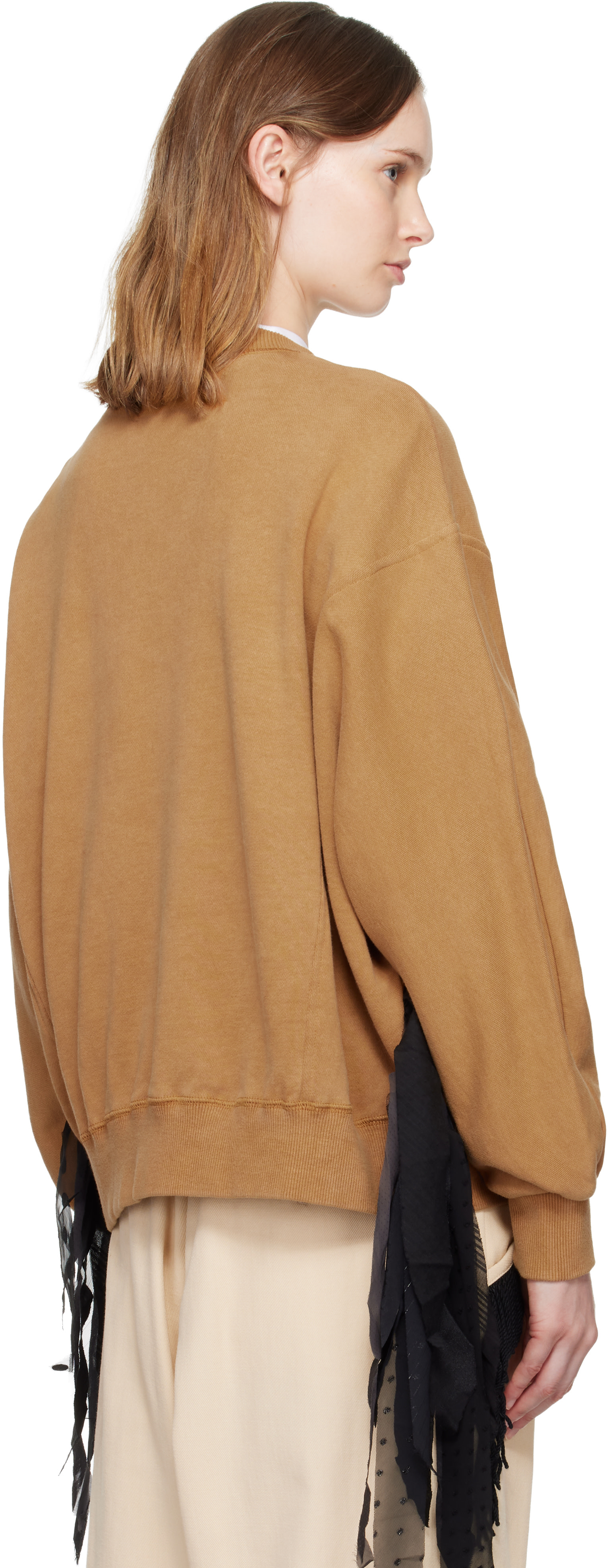 UNDERCOVER - Pull molletonné UP2E1801 brun clair