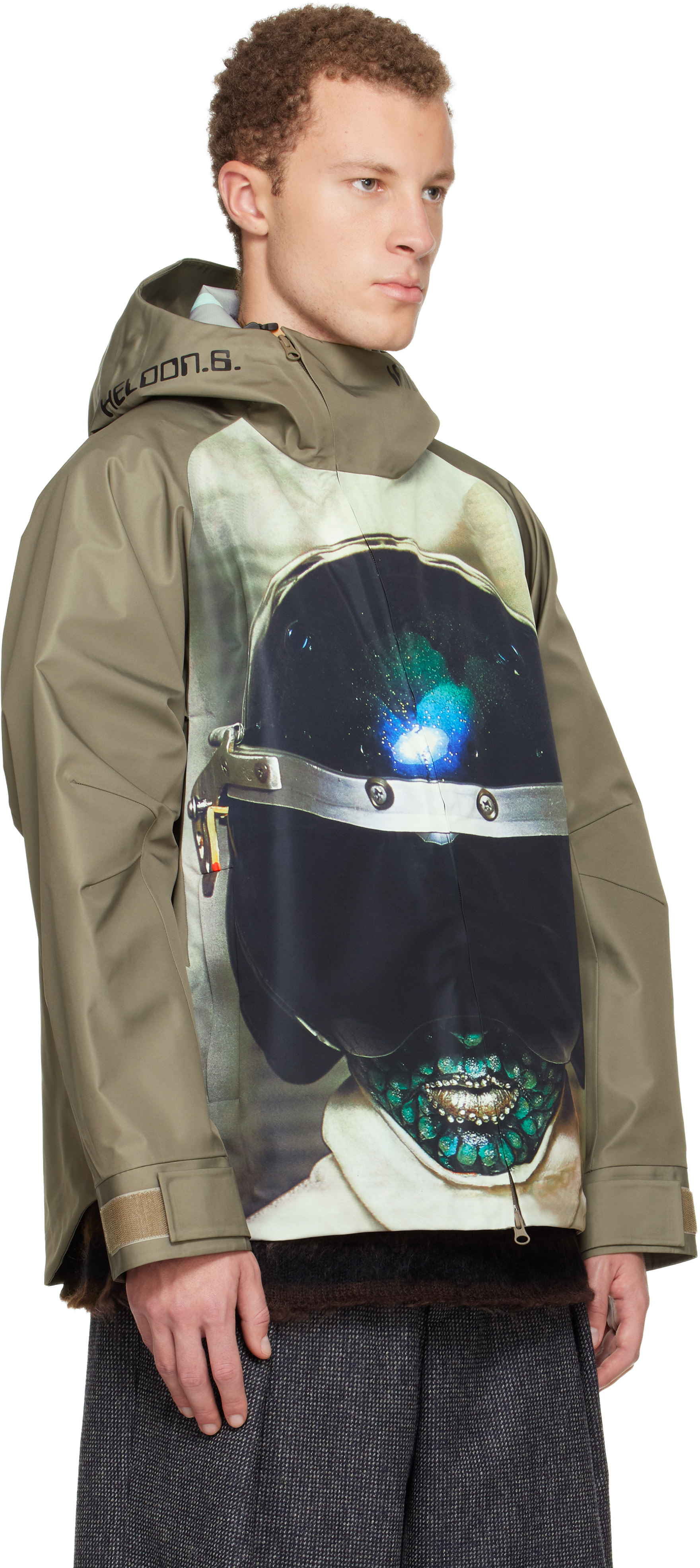 UNDERCOVER - Blouson UC2E4205-1 kaki
