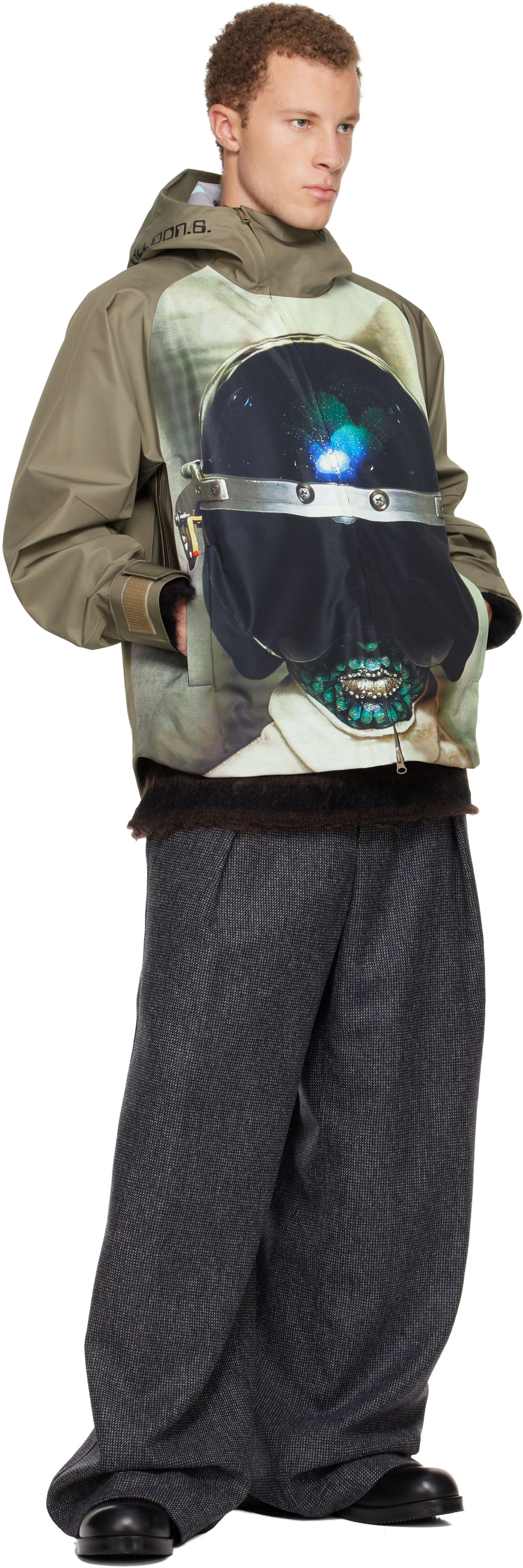 UNDERCOVER - Blouson UC2E4205-1 kaki