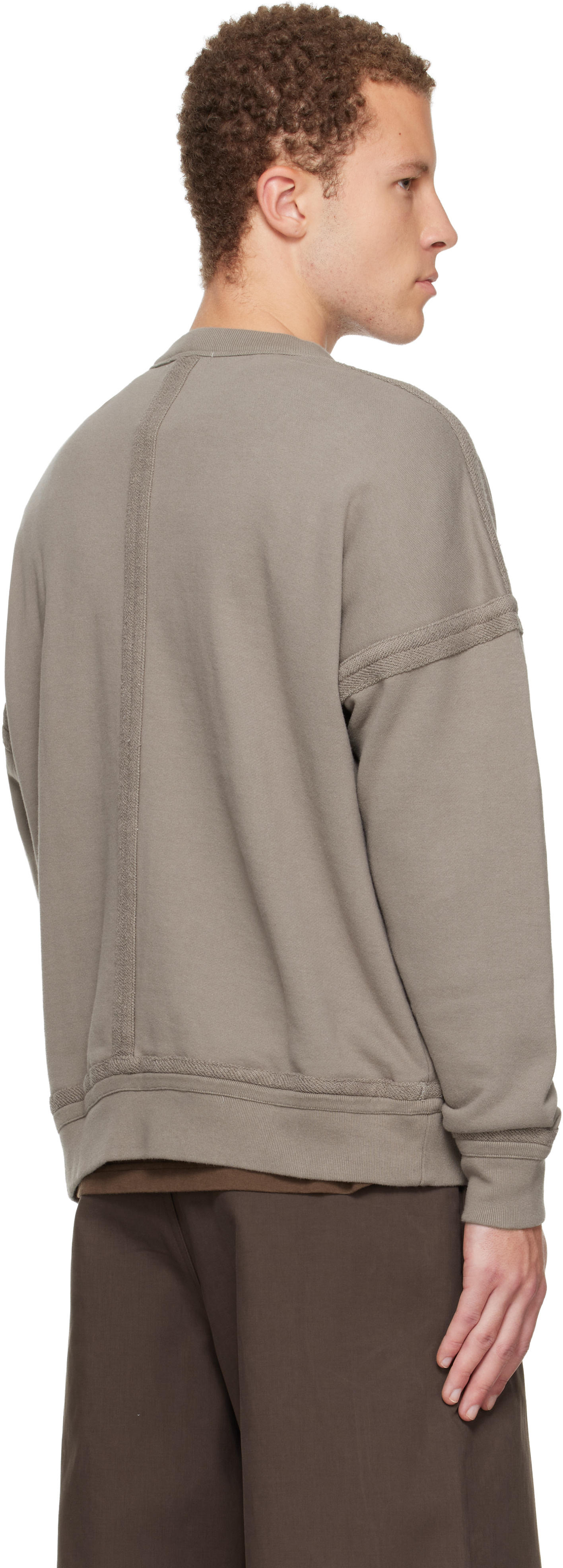 UNDERCOVER - Pull molletonné UP2E4808 taupe