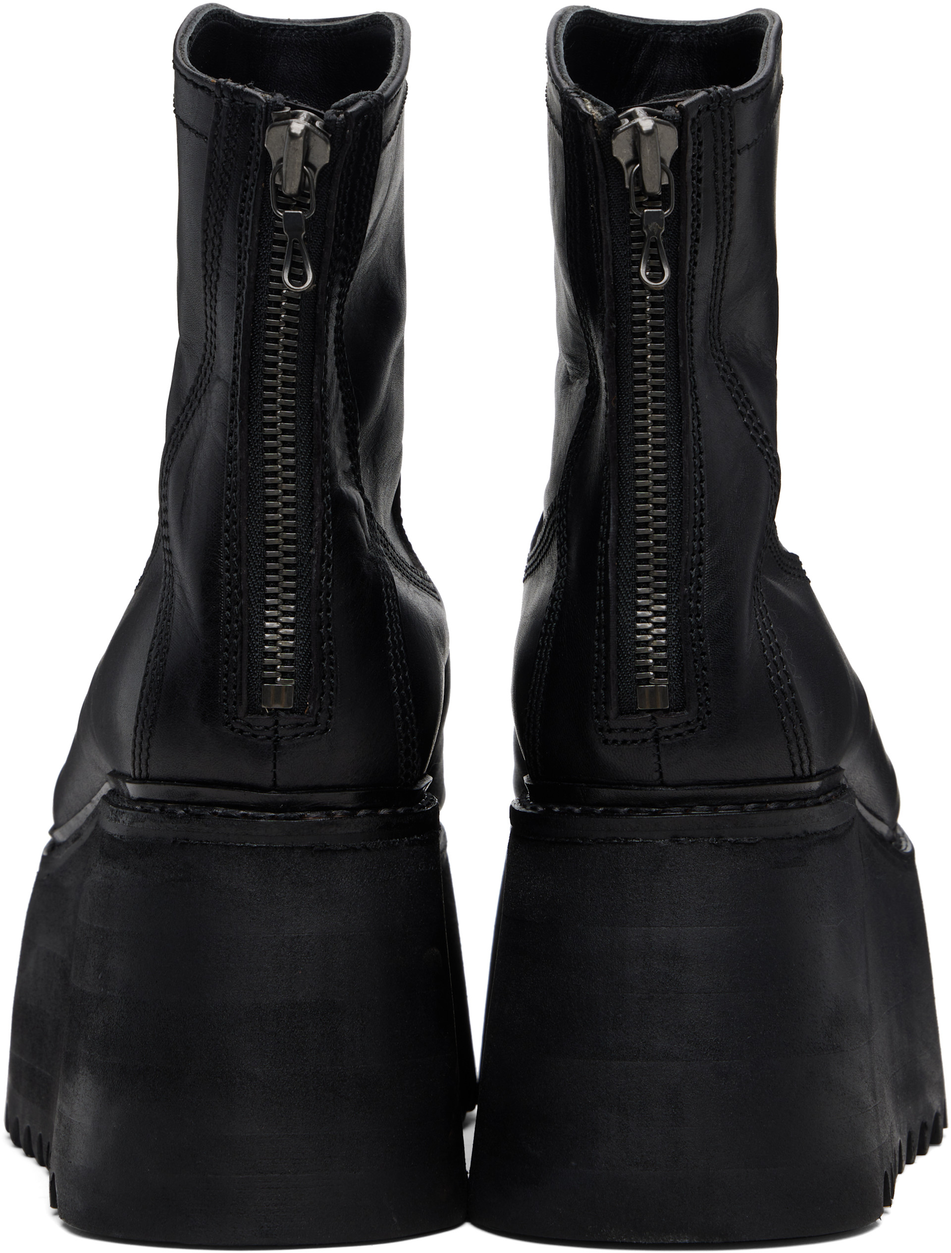 Julius - Black Engineer Talos Boots