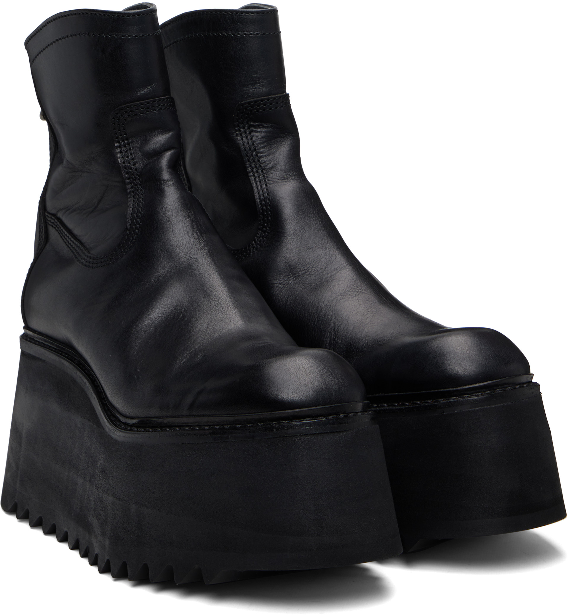 Julius - Black Engineer Talos Boots