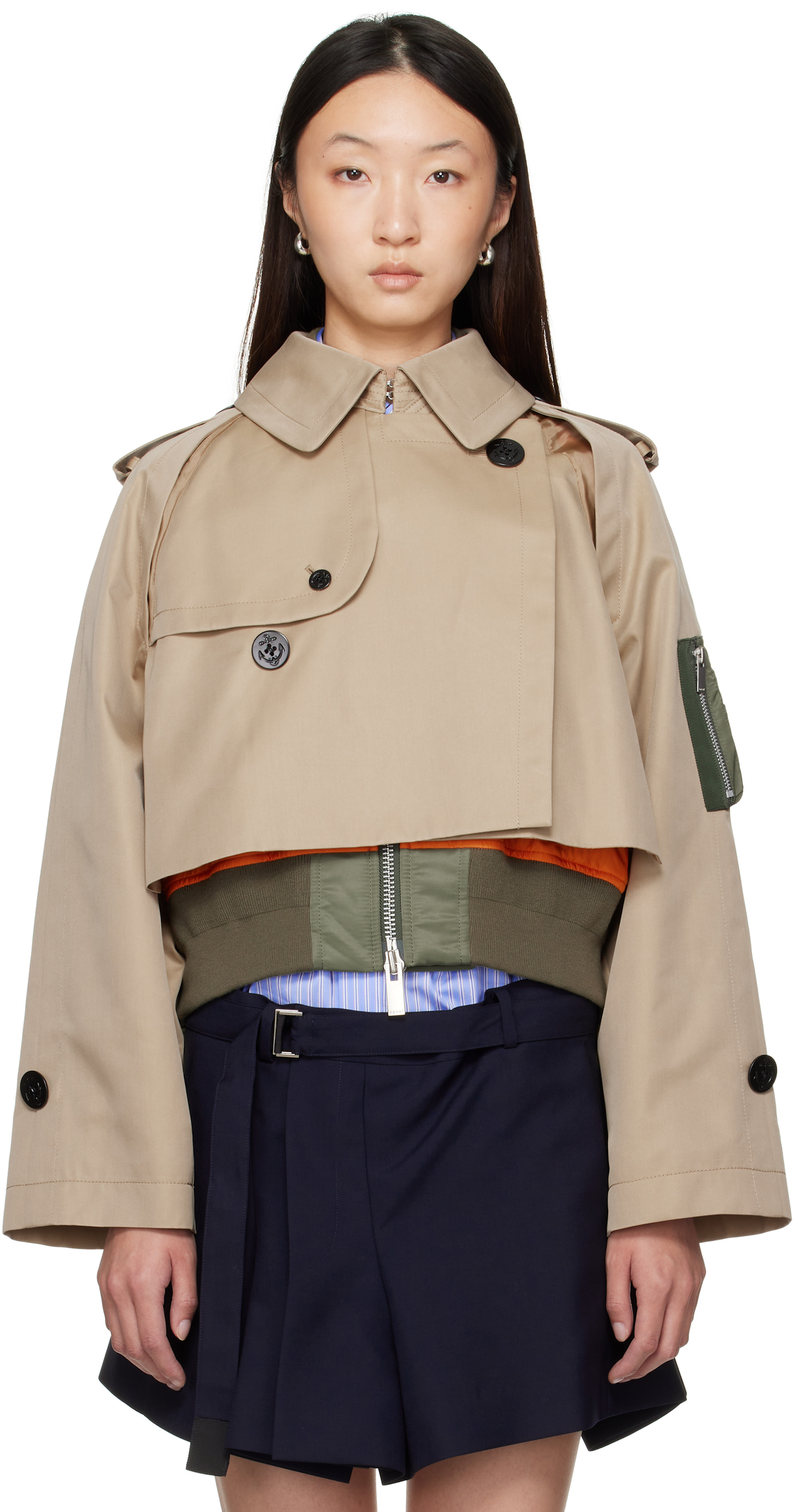 sacai 新品タグ付き Cotton Gabardine Blouson sacai 新品タグ付き Cotton Gabardine Blouson SACAI | COTTON