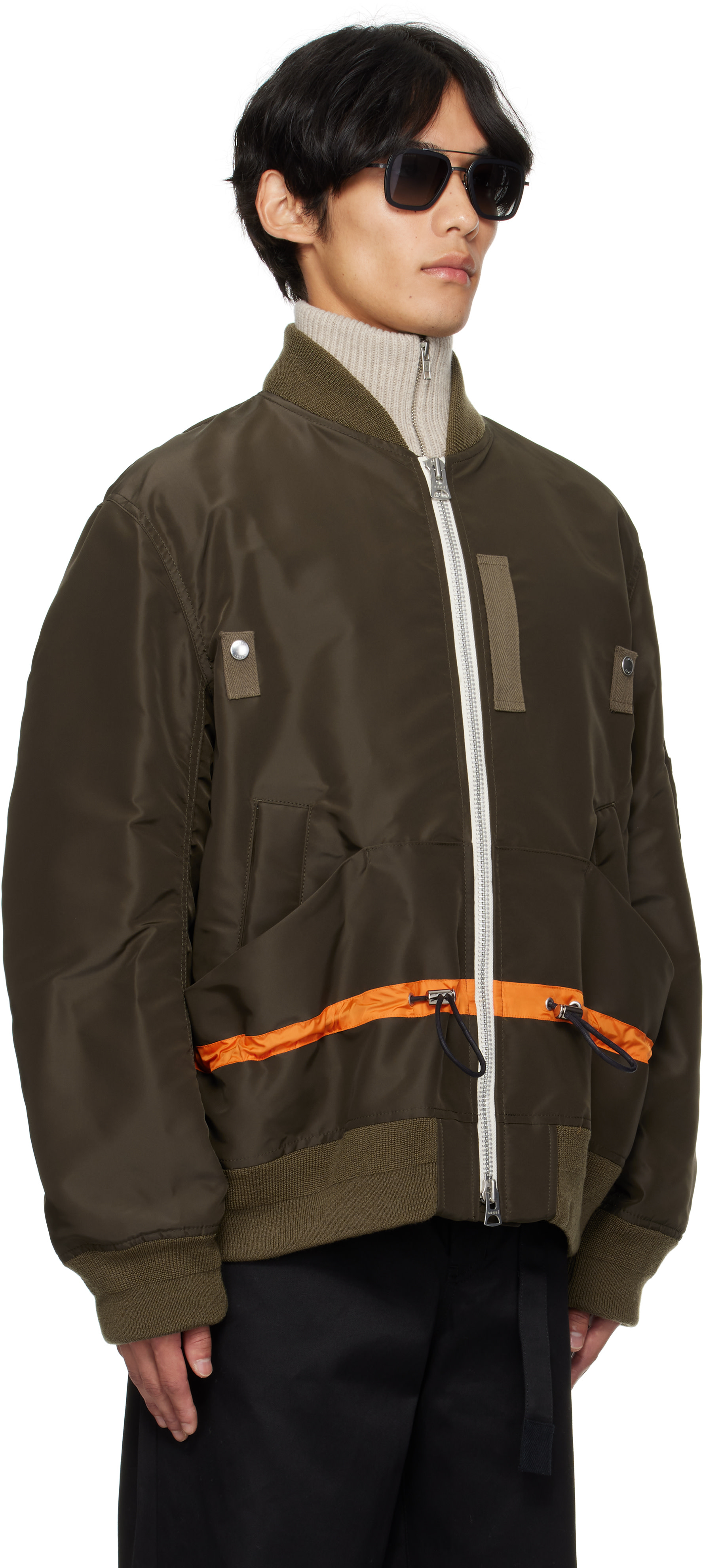 ｓａｃａｉのブルゾン　メンズ　サイズ２ SACAI x Levi's® Men's Denim and Nylon Twill Reversible Blouson