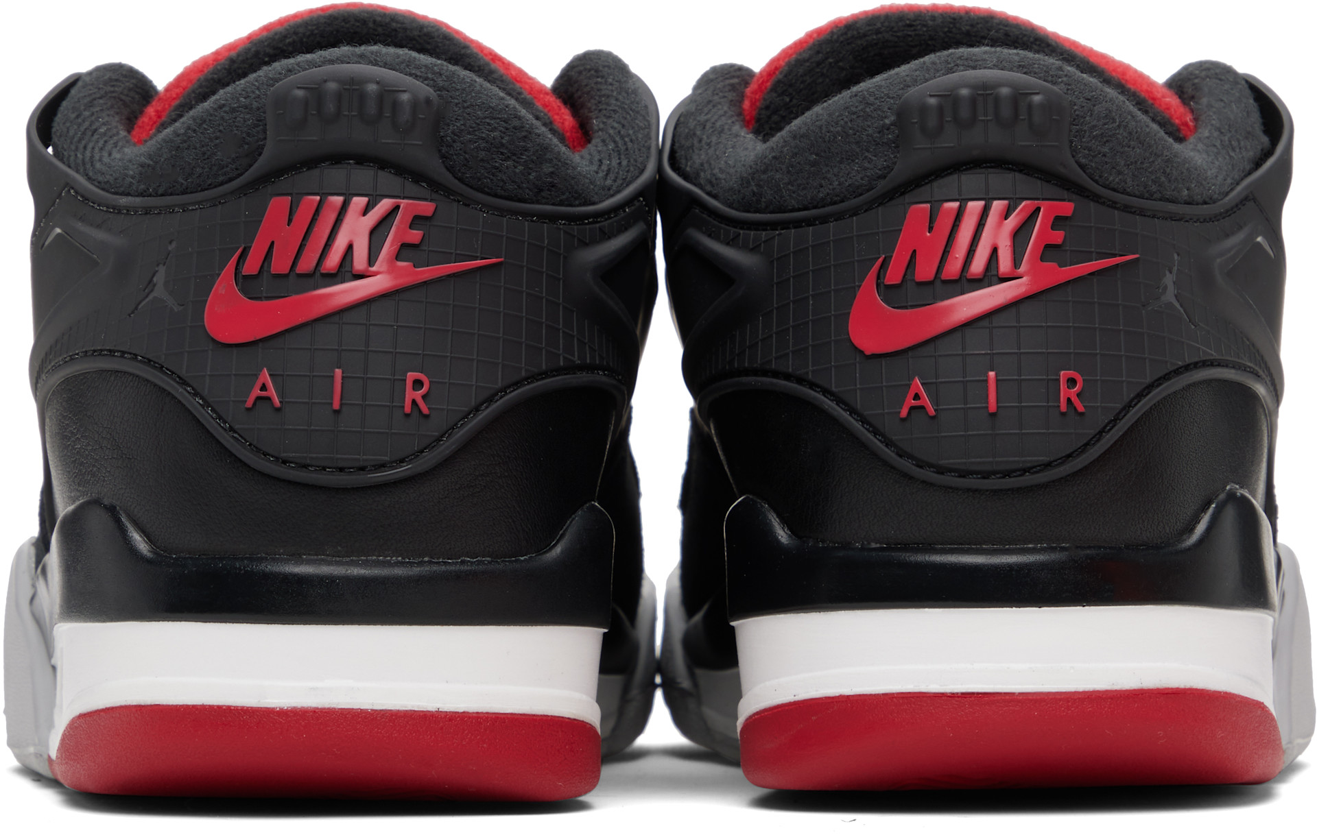 Nike Jordan: Black & Red Air Jordan 4 RM Sneakers | SSENSE