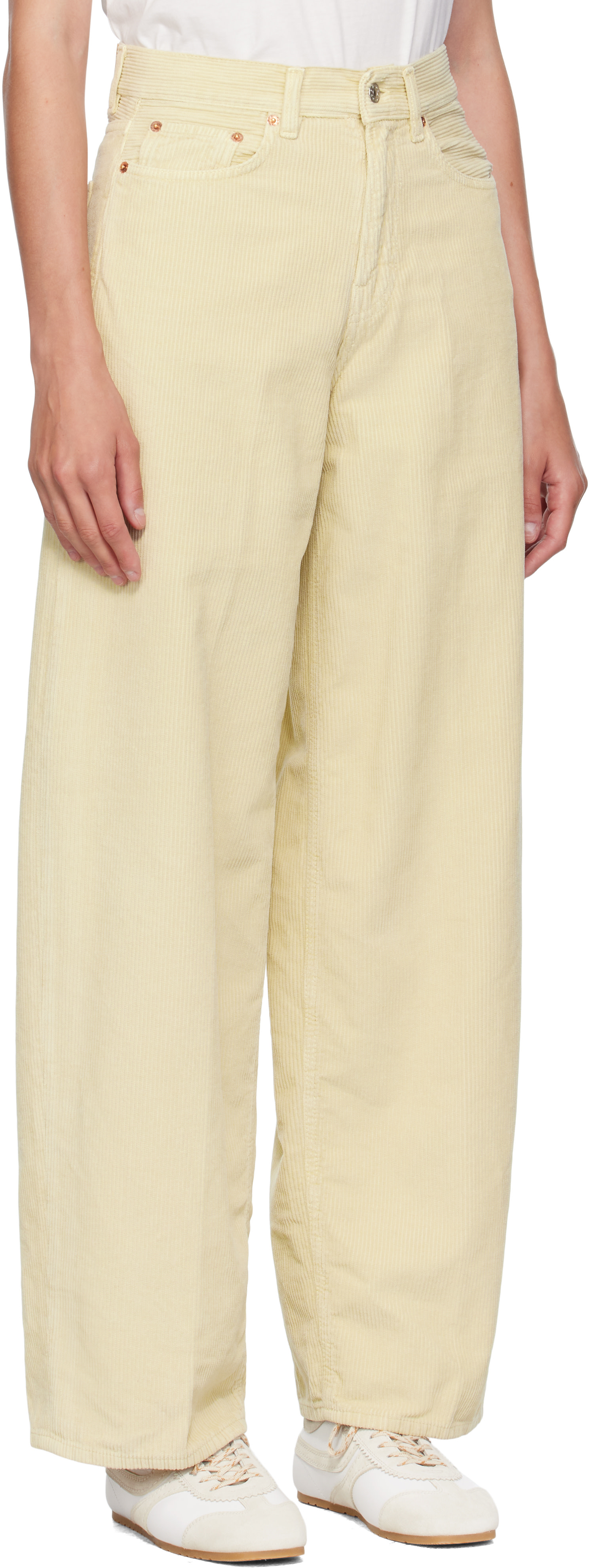 6397 - Pantalon décontracté Roomy beige