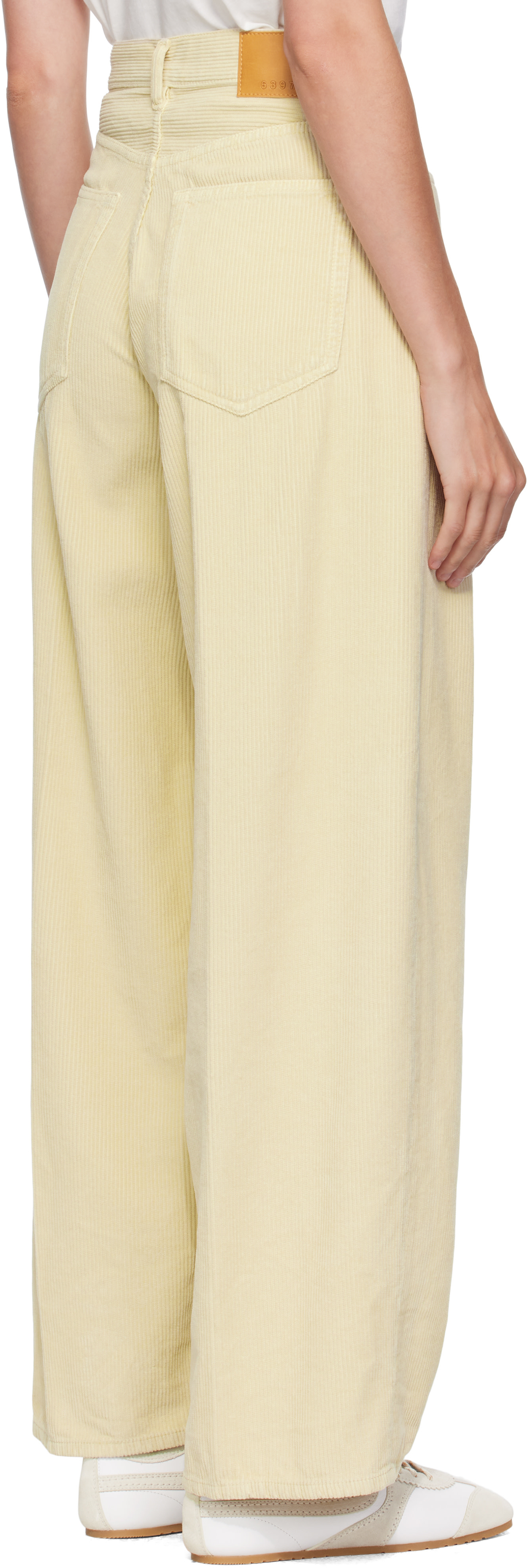 6397 - Pantalon décontracté Roomy beige