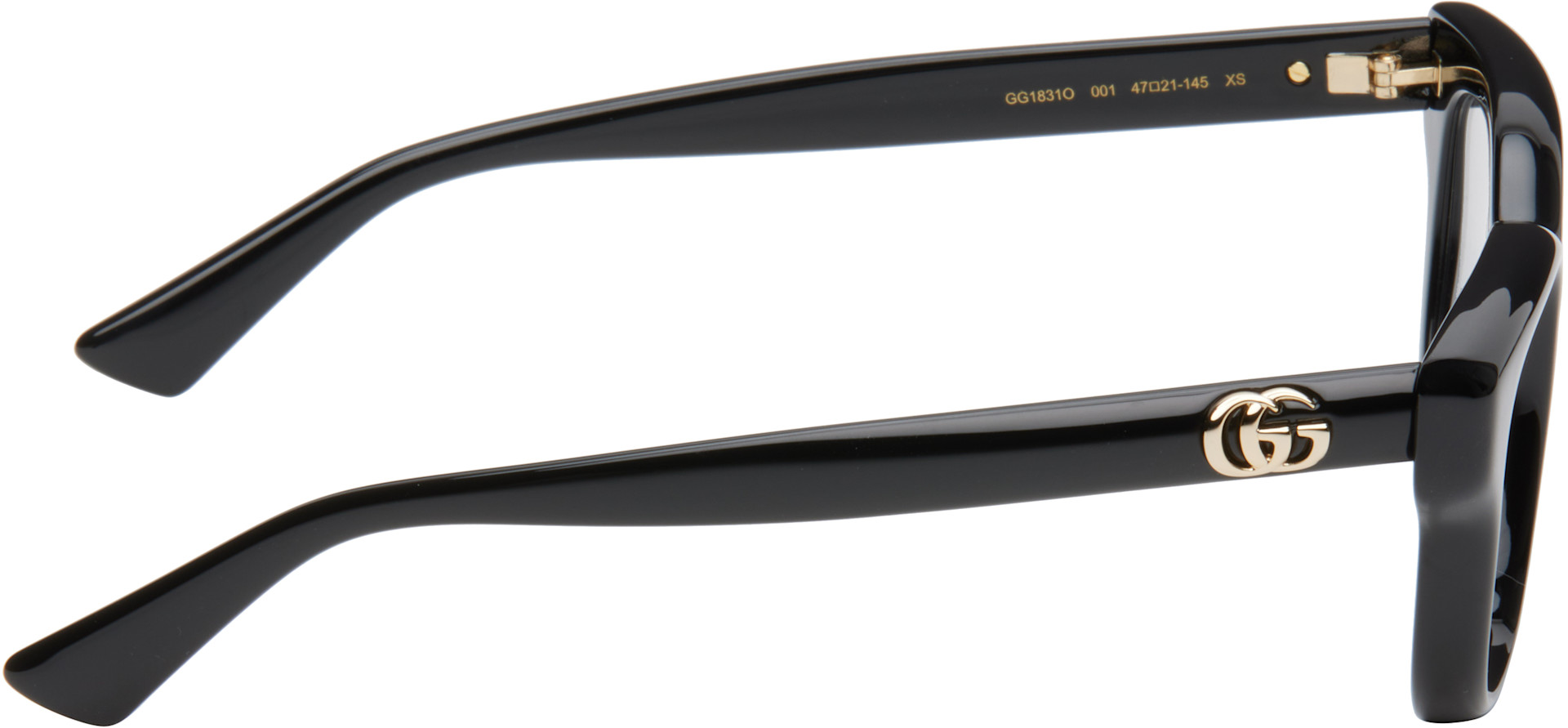 Gucci - Lunettes carrées noires