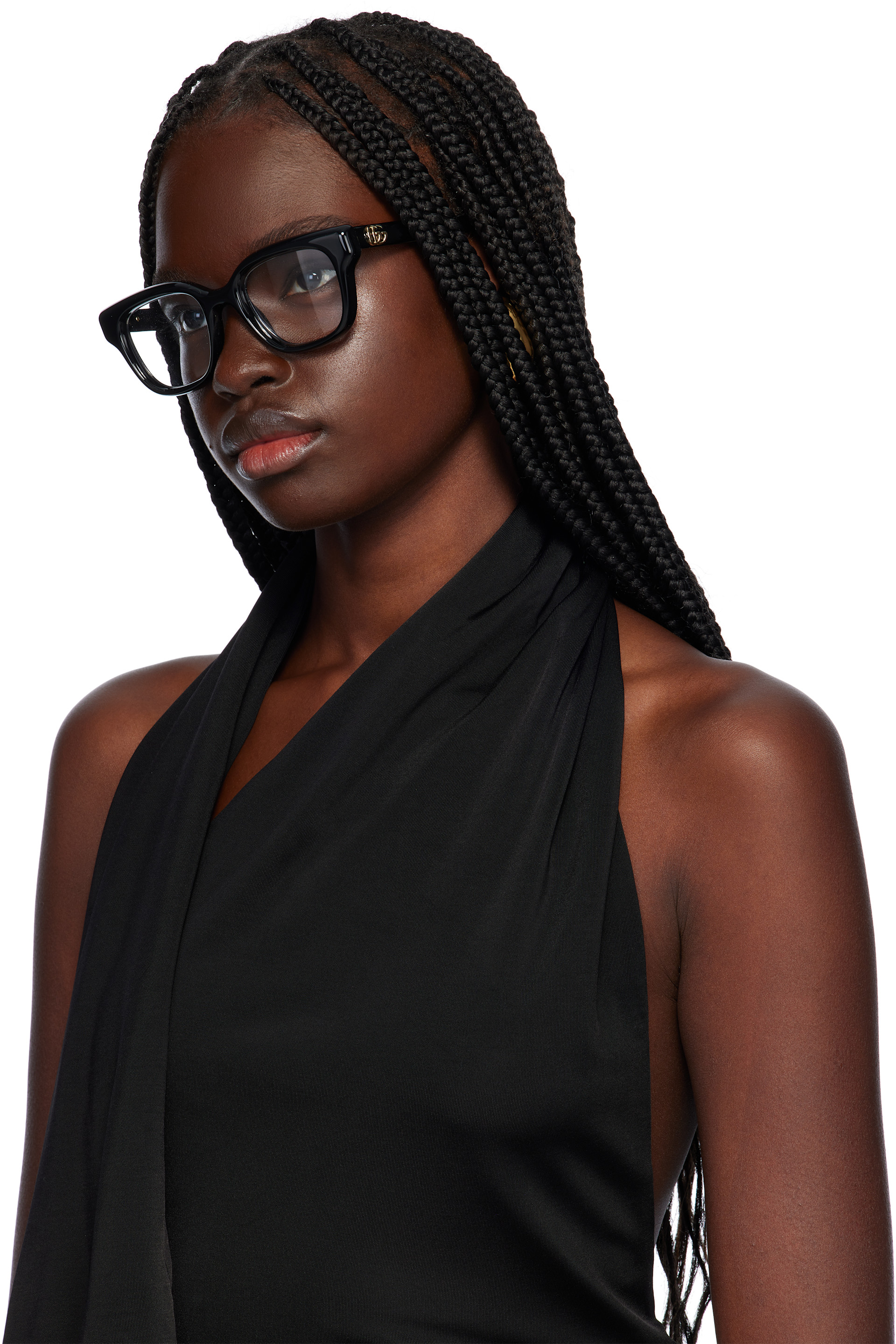 Gucci - Lunettes carrées noires