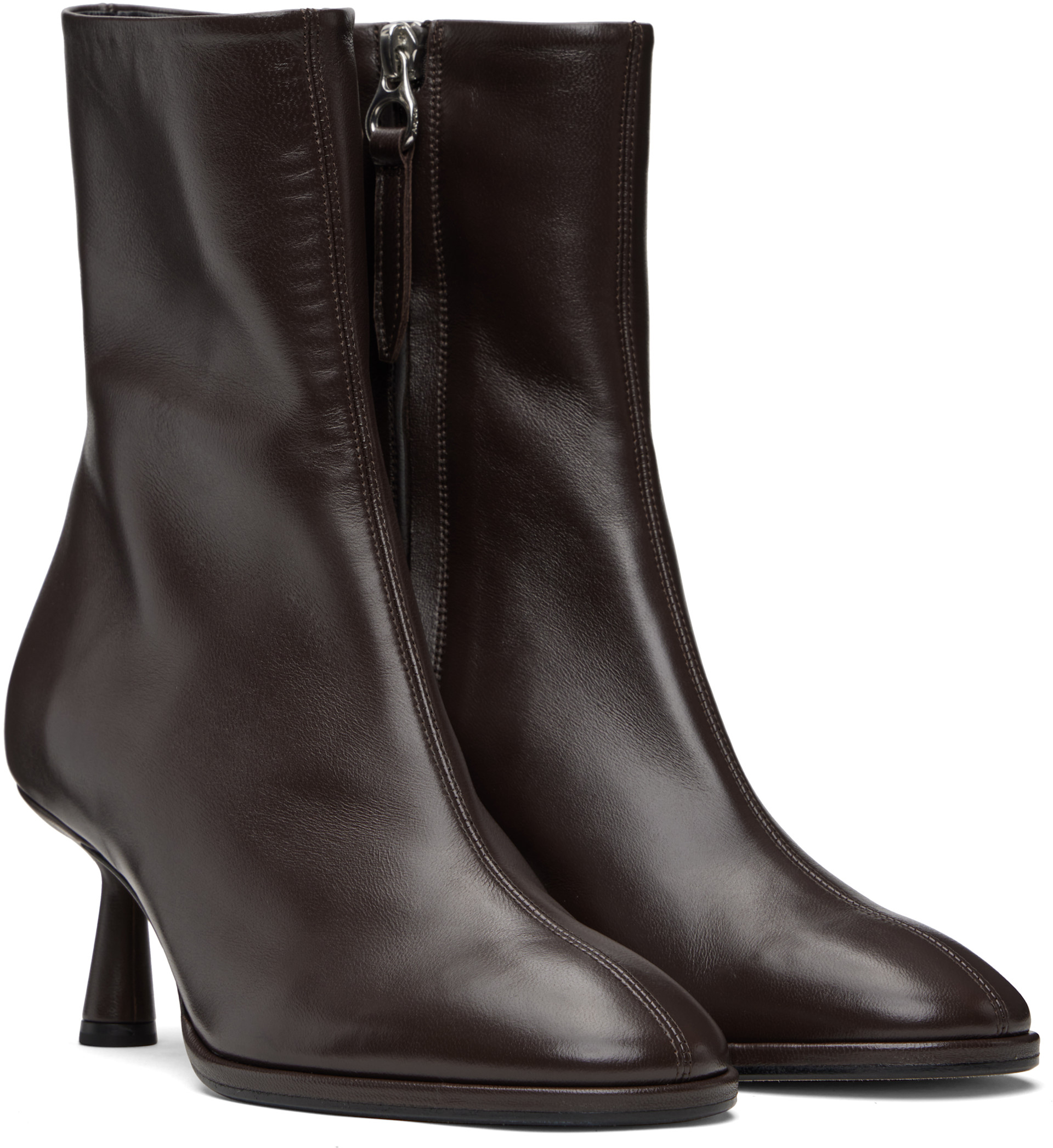 Aeyde - Bottes Dorothy brunes