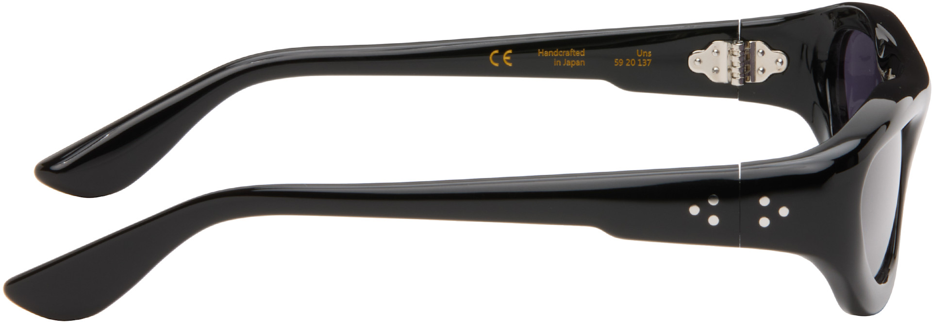 Port Tanger: Black Uns Sunglasses | SSENSE