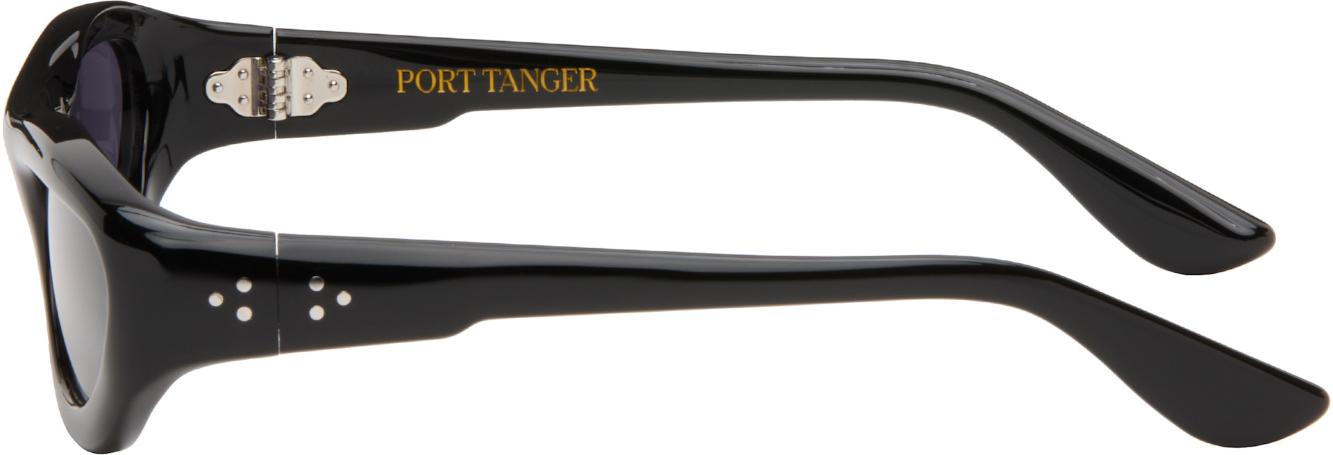 Port Tanger: Black Uns Sunglasses | SSENSE Port Tanger: Black Uns Sunglasses | SSENSE