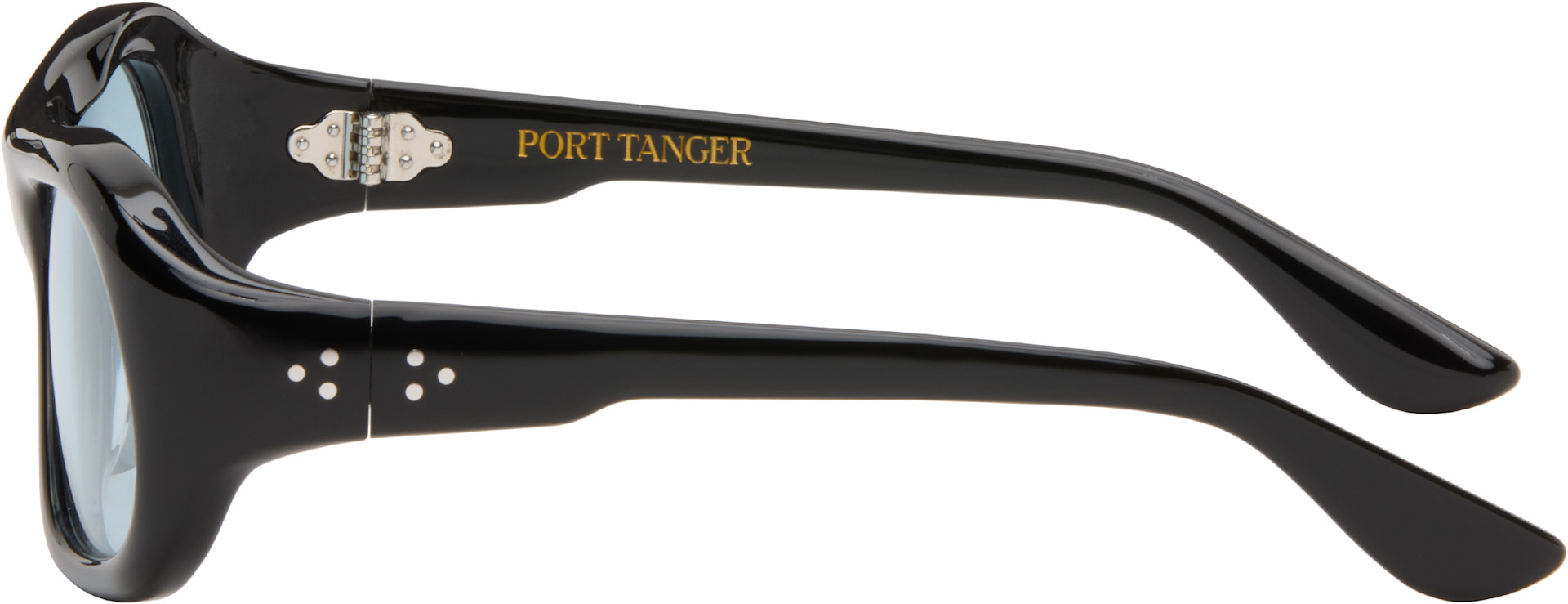 Port Tanger: ブラック Gray サングラス | SSENSE 日本