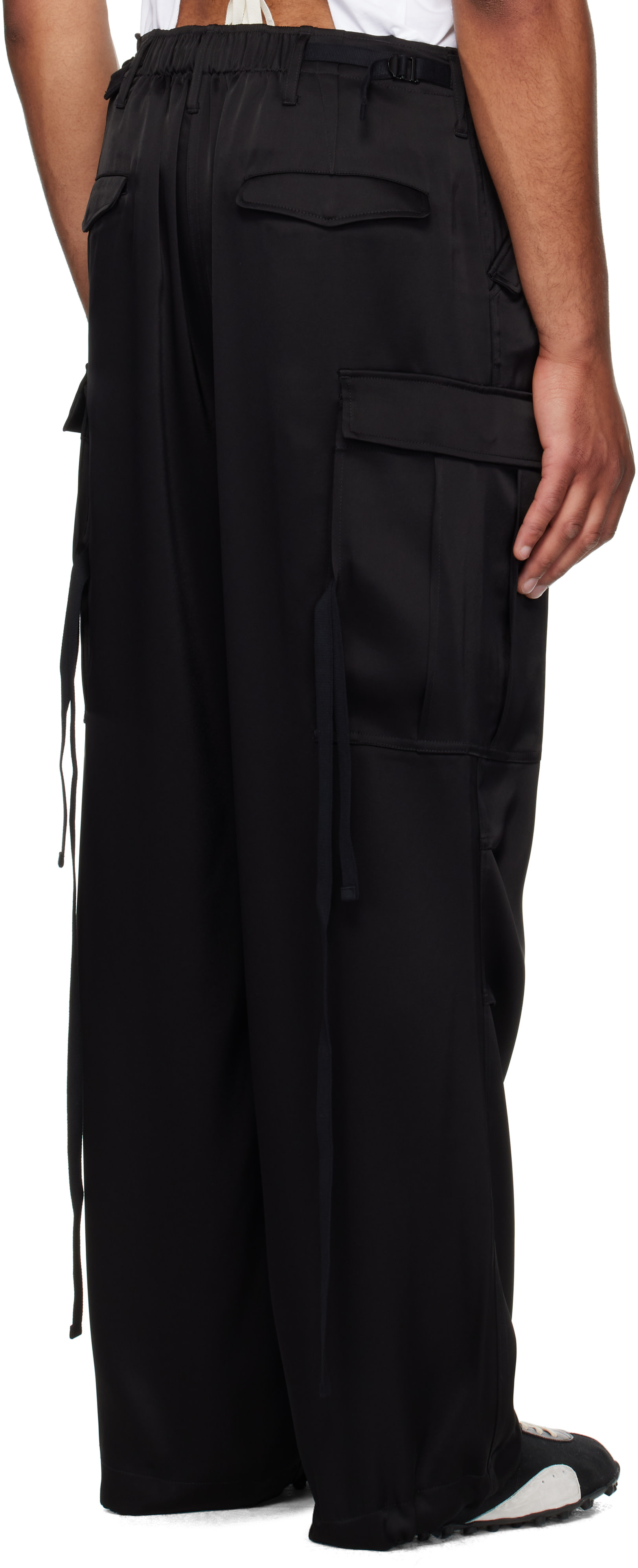 Peter Do - Pantalon cargo Matt noir