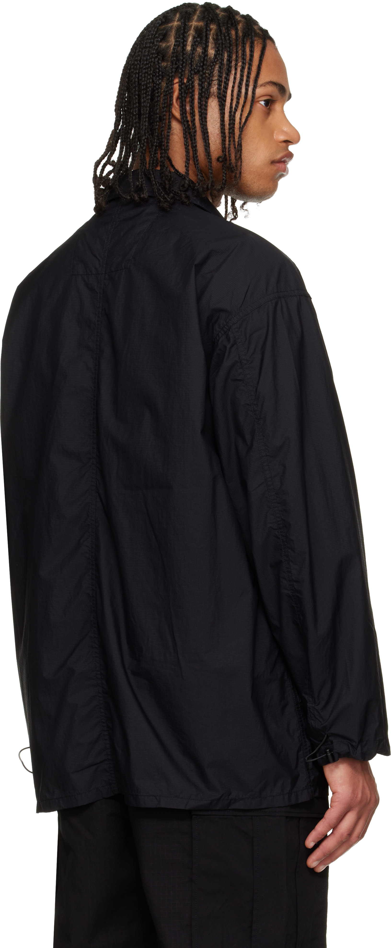 nanamica: Black Light Weight Field Jacket | SSENSE Norway