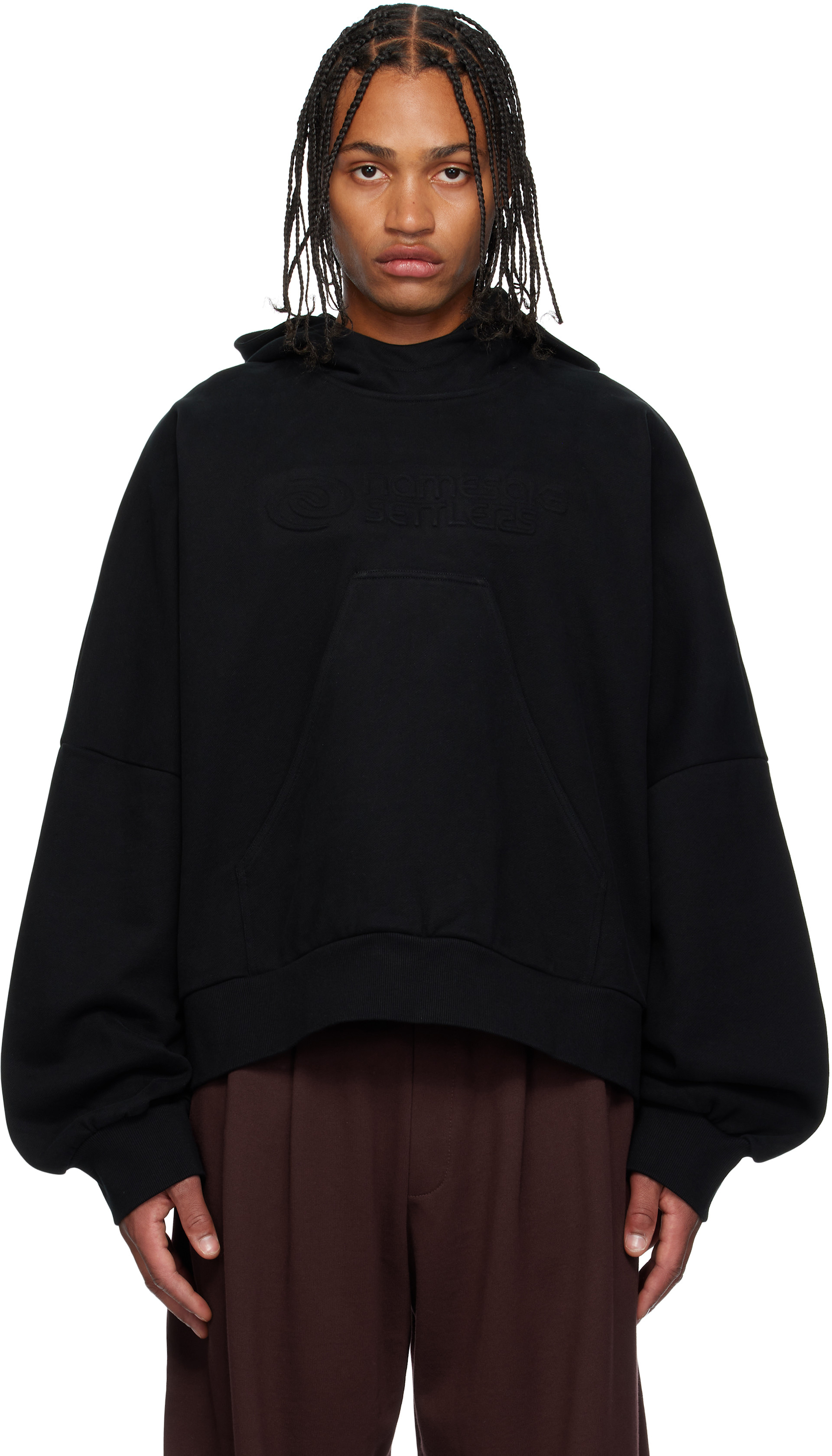 NAMESAKE - Pull à capuche Ports Pop-Up noir