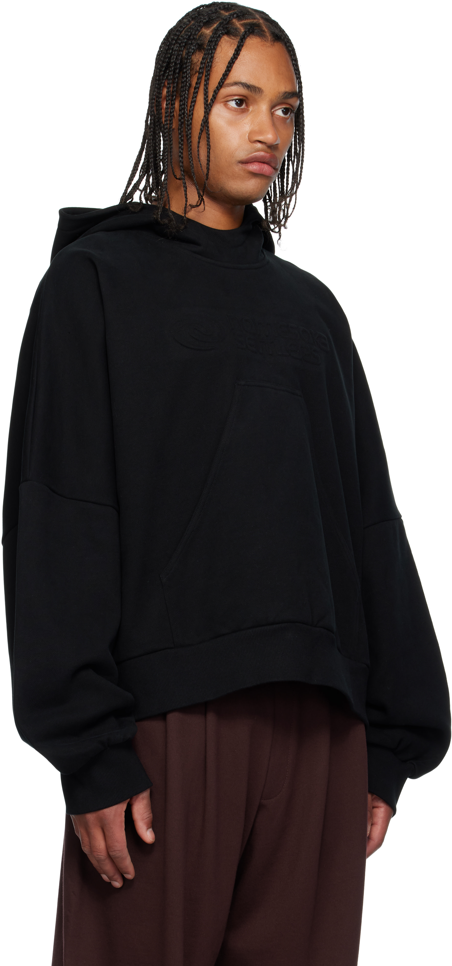NAMESAKE - Pull à capuche Ports Pop-Up noir