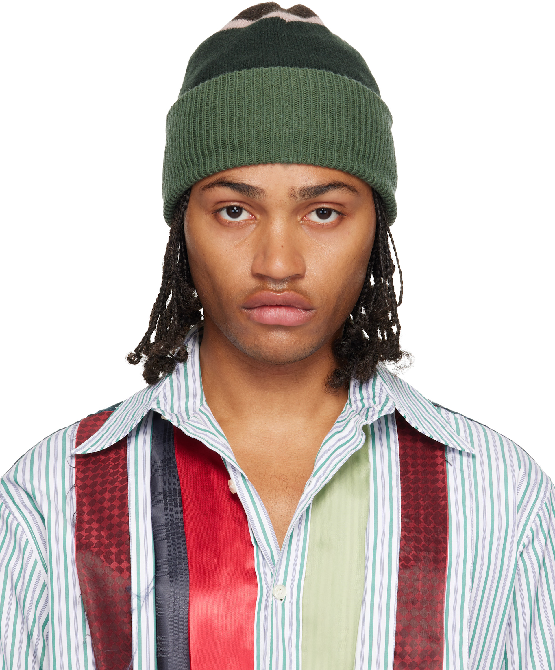 Edward Cuming - Bonnet Top-View vert