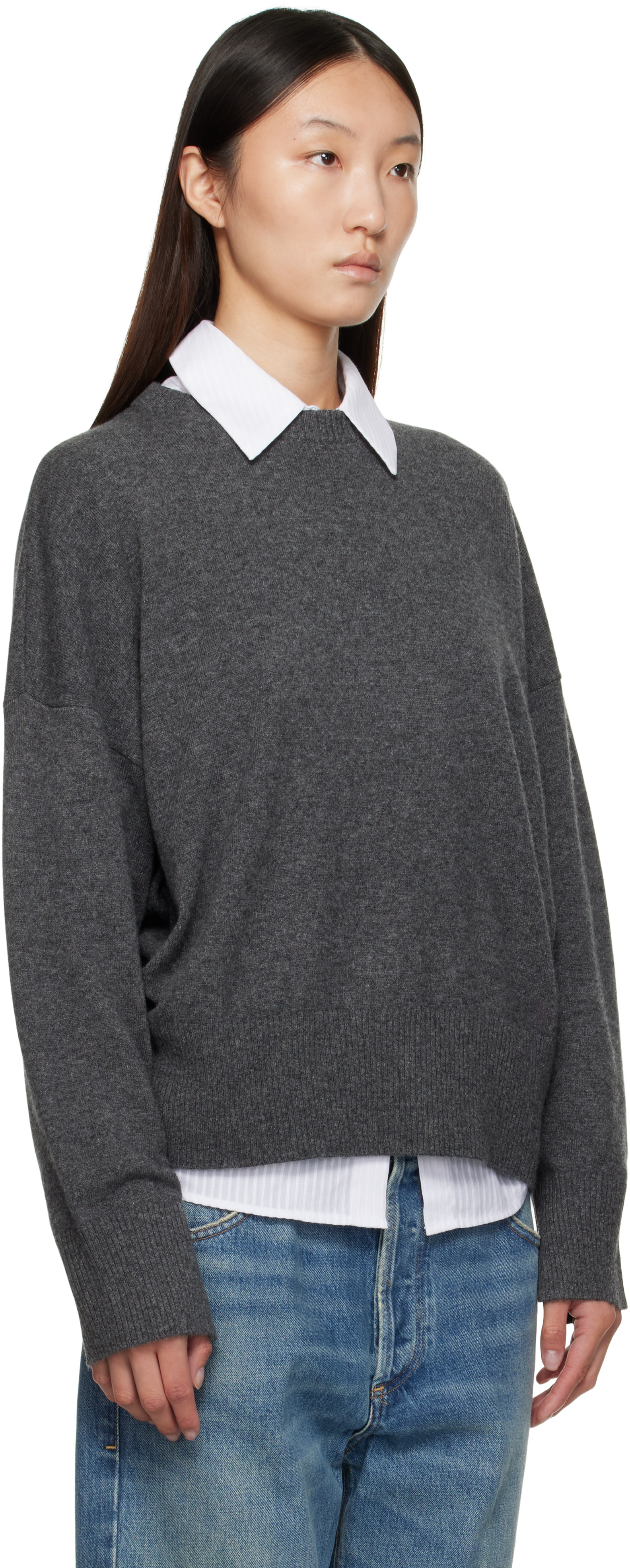 Loulou de Saison - Pull Anaa gris