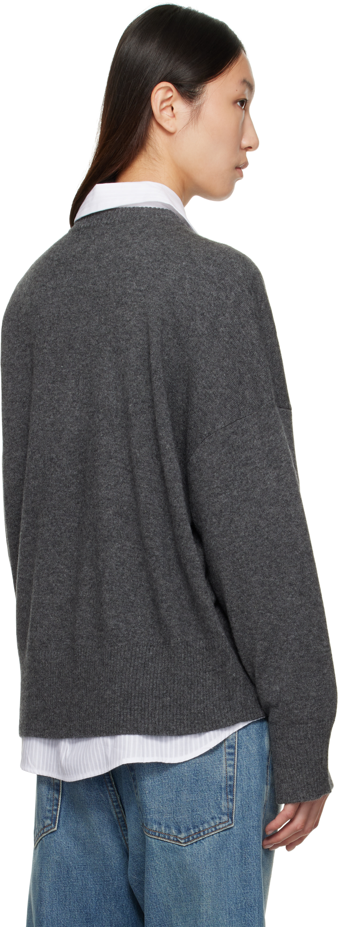 Loulou de Saison - Pull Anaa gris