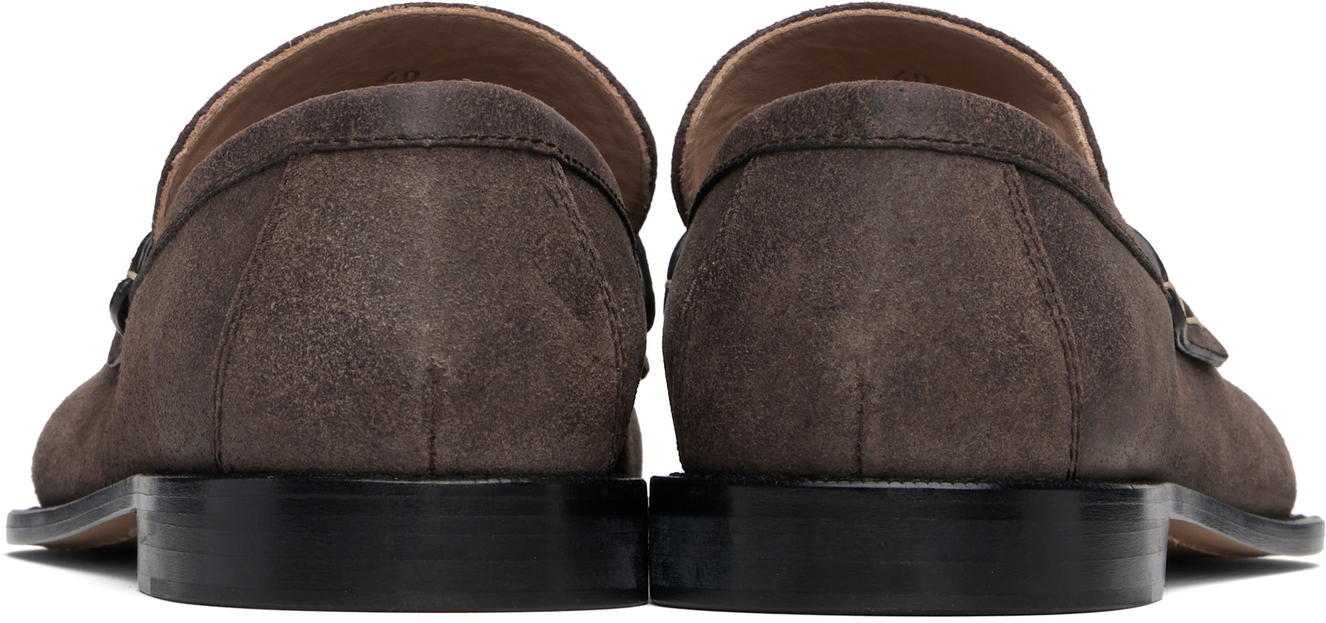 JW Anderson: Brown Paw Loafers | SSENSE Spain
