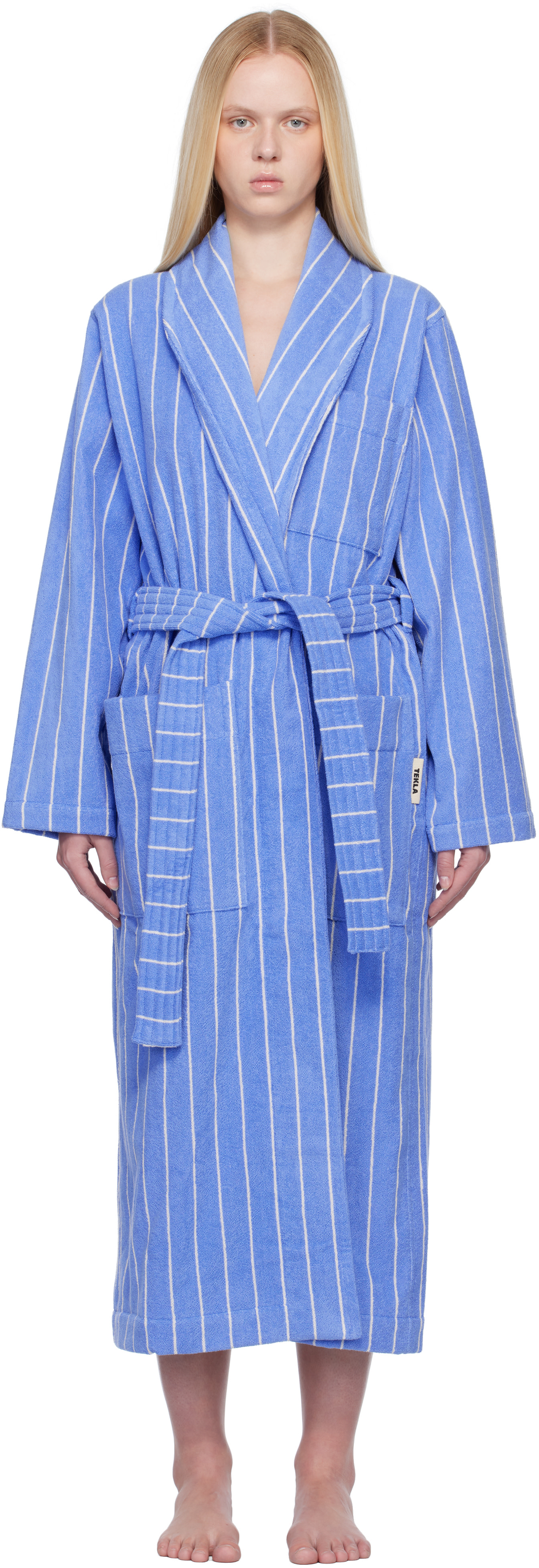 blue colour combination dresses Men's Blue Robe - Denim Dark Blue main image 0