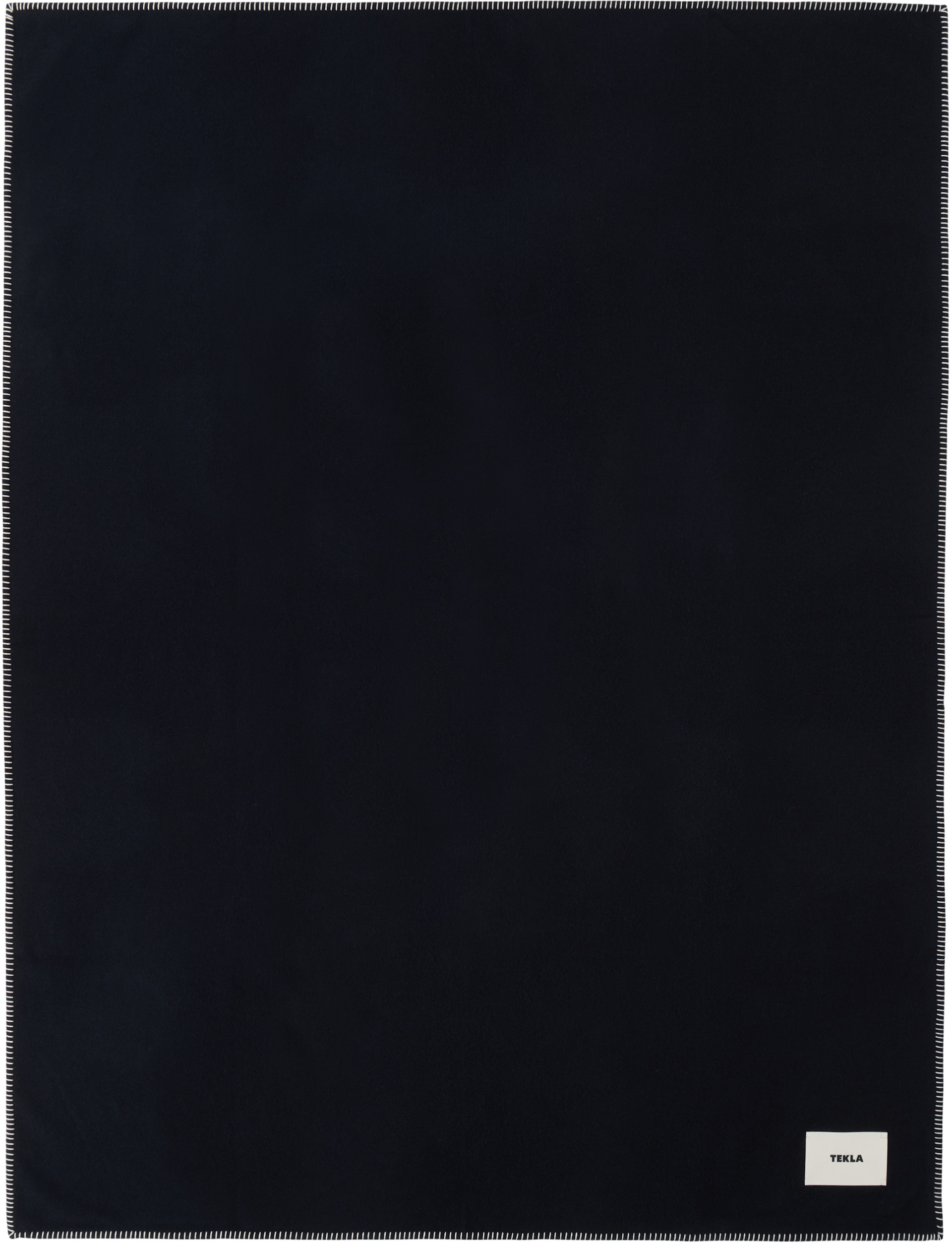 Tekla - Navy Lambswool Blanket