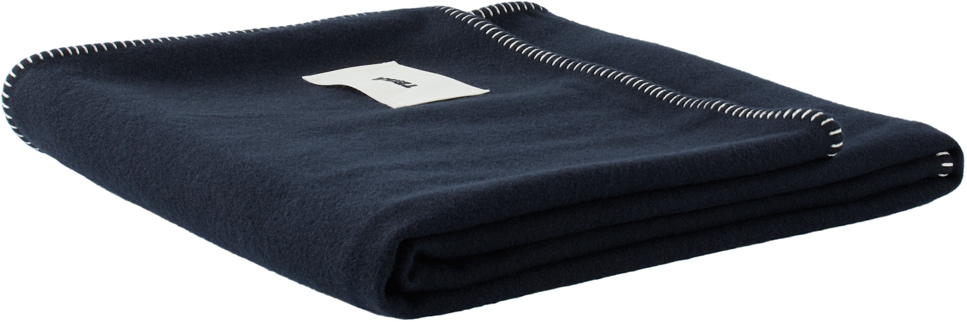 Tekla - Navy Lambswool Blanket