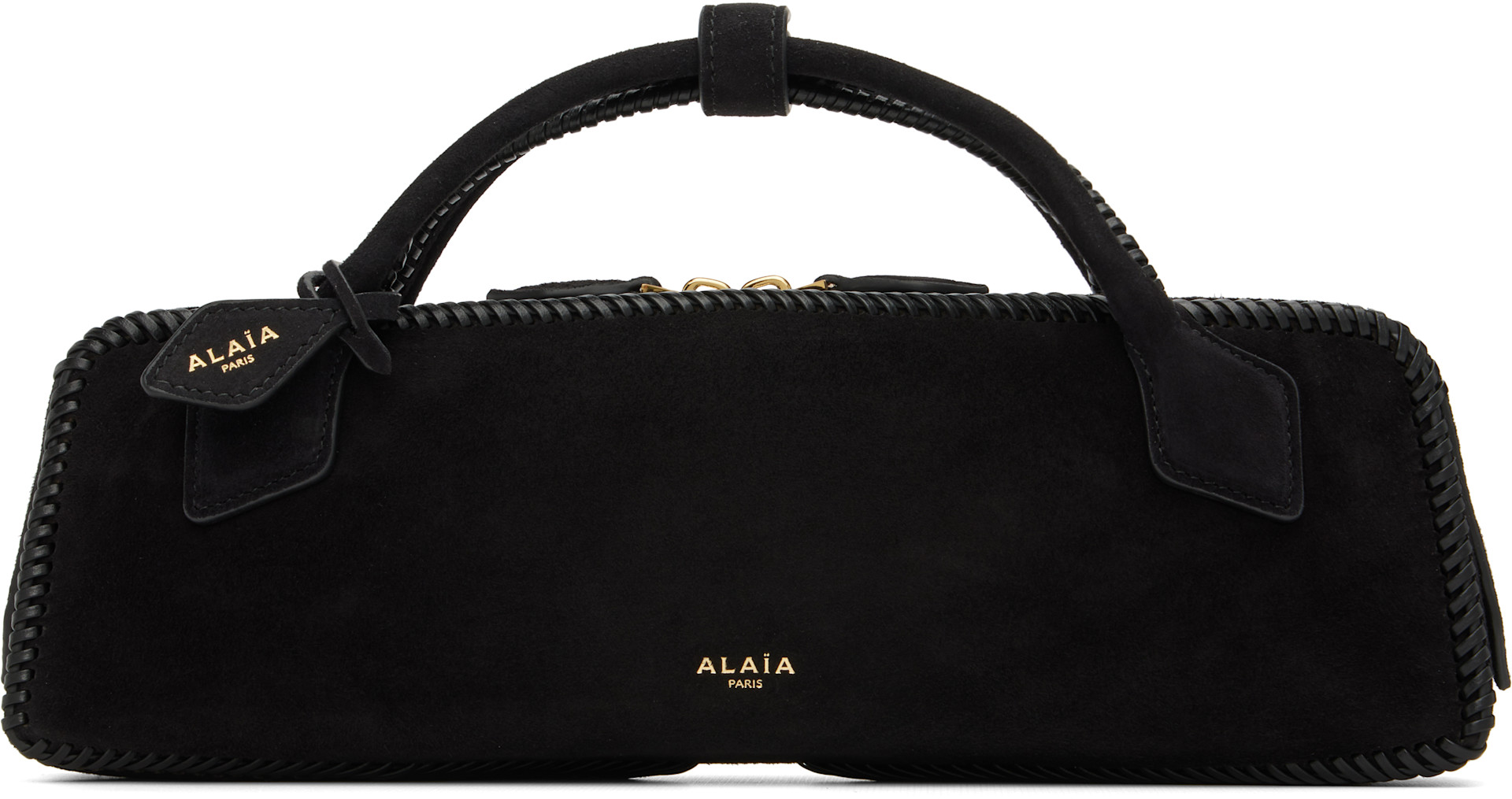 ALAÏA - Sac 'Le teckel' noir